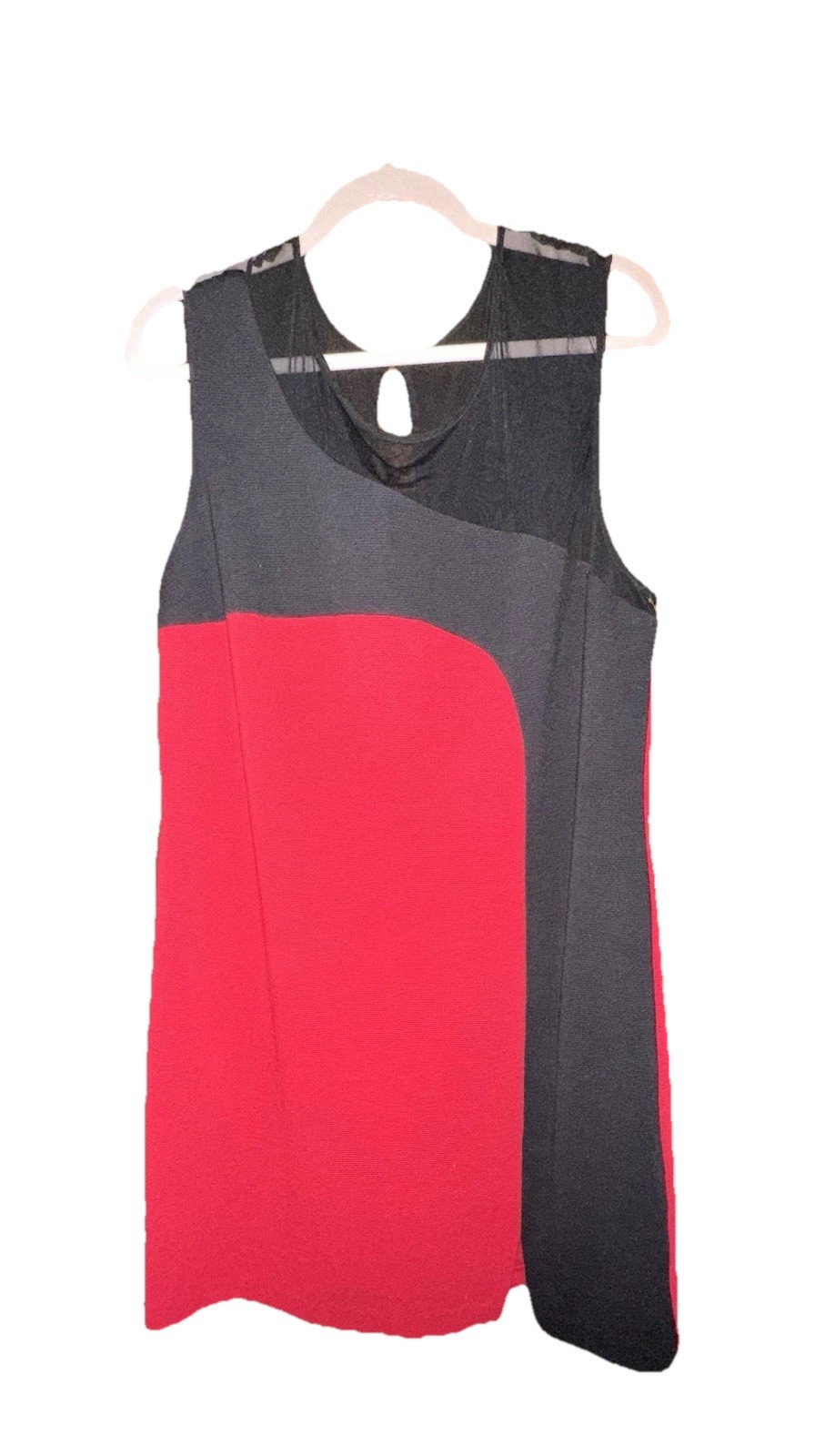 Allen B. By Allen Schwartz Women’s XL Dress Red Vintage Sleeveless Stylish
