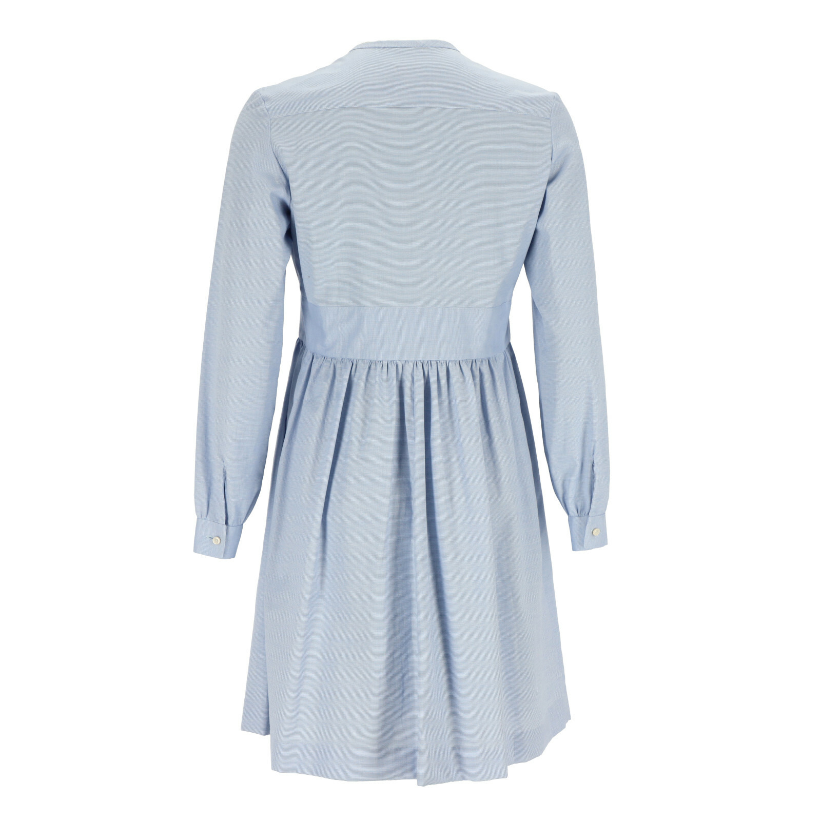 Neri Blusenkleid Damen Hellblau Baumwolle Gr. L italienisch (ehem. UVP € 899 )