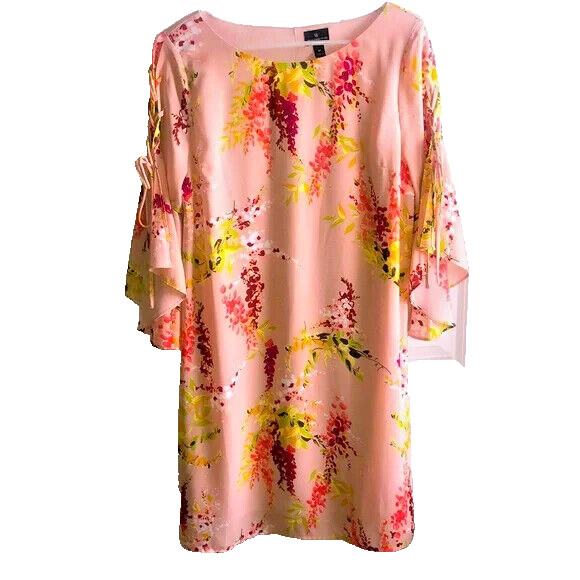 Worthington Women’s Size Medium Floral Boho Shift Dress