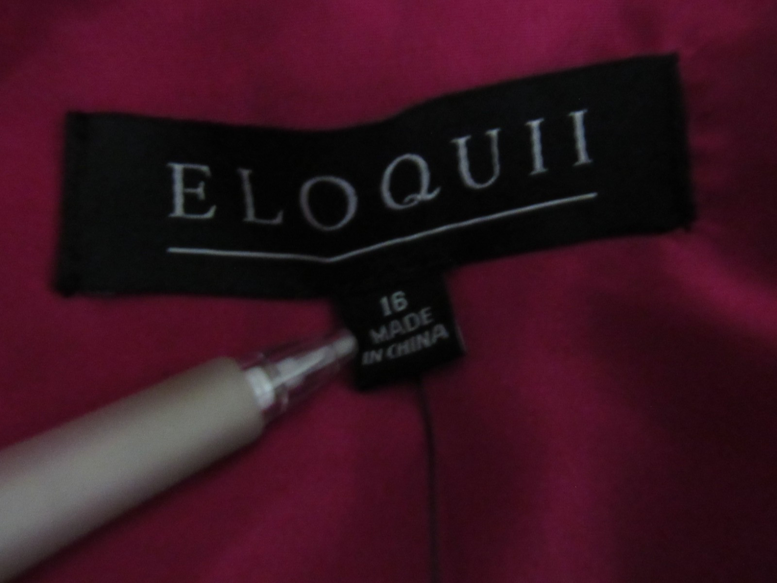 ELOQUII Plus Size Purple Pleated Midi Dress Wedding Guest Retro Ruffle Trim 70s