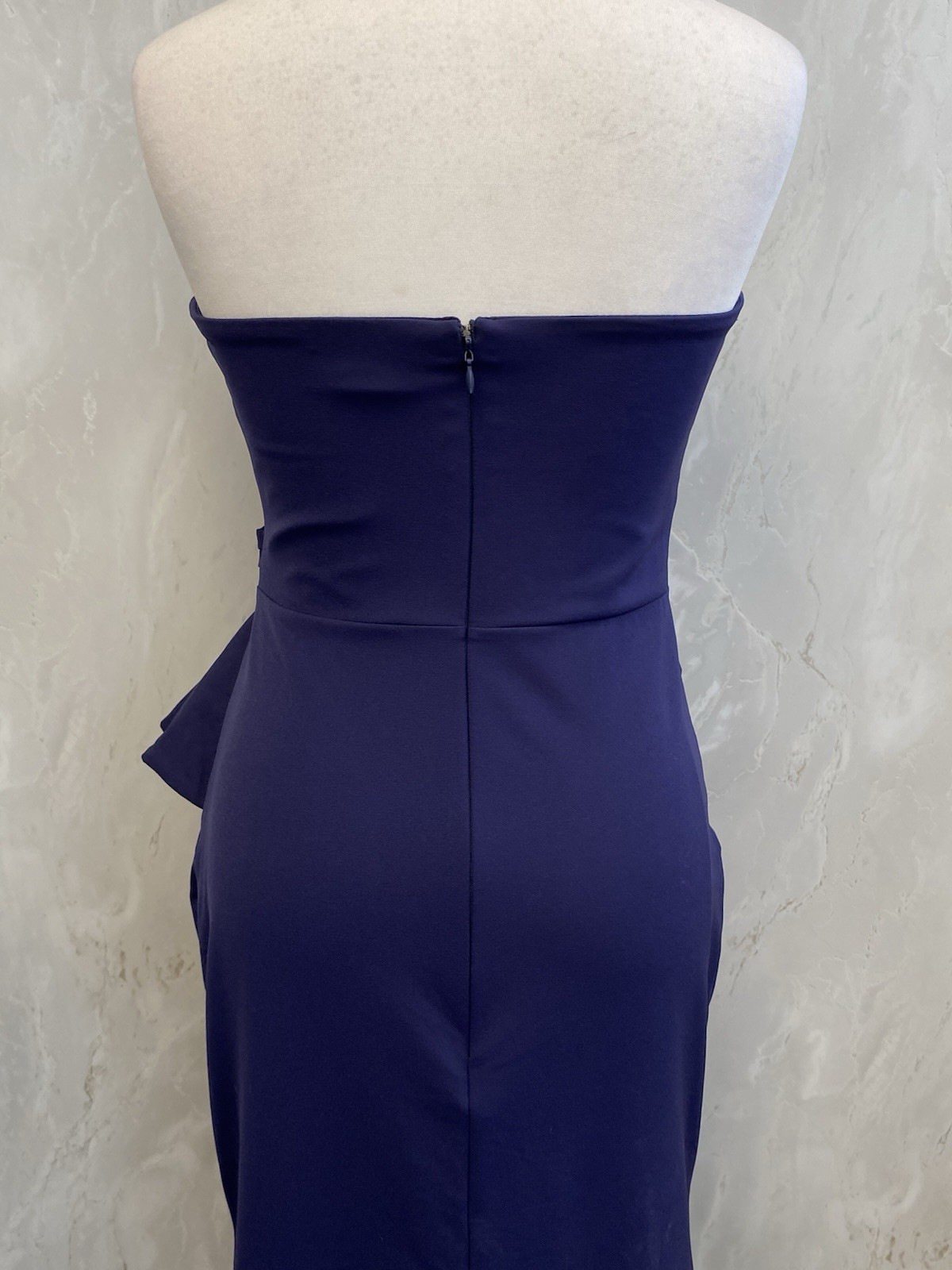 Coast Blue Structural Gathered Layered Corset Maxi Dress Gown Size 10 PBF2008399