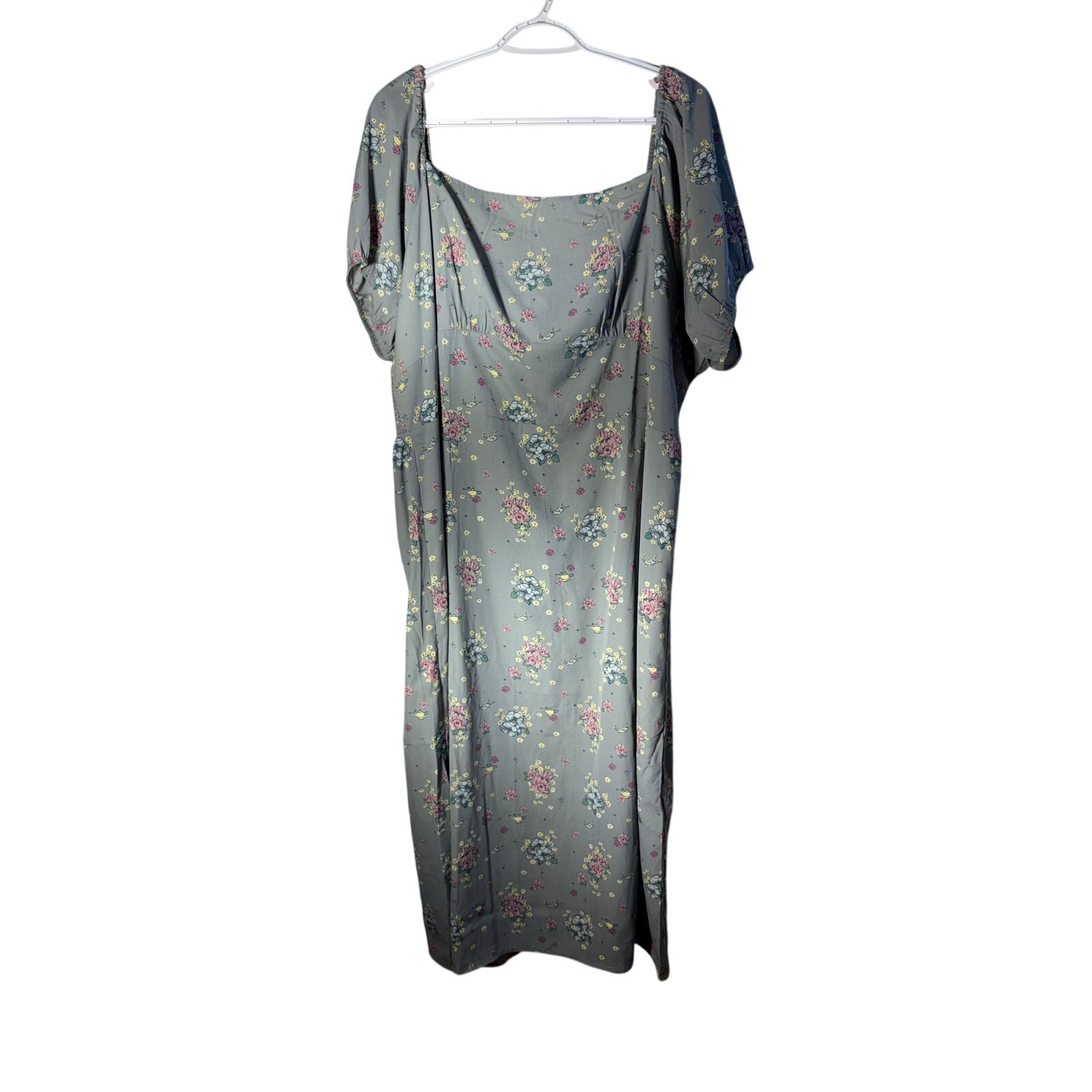 Disney’s Aladdin Jasmine Floral Women’s Dress Cottagecore collection 2XL