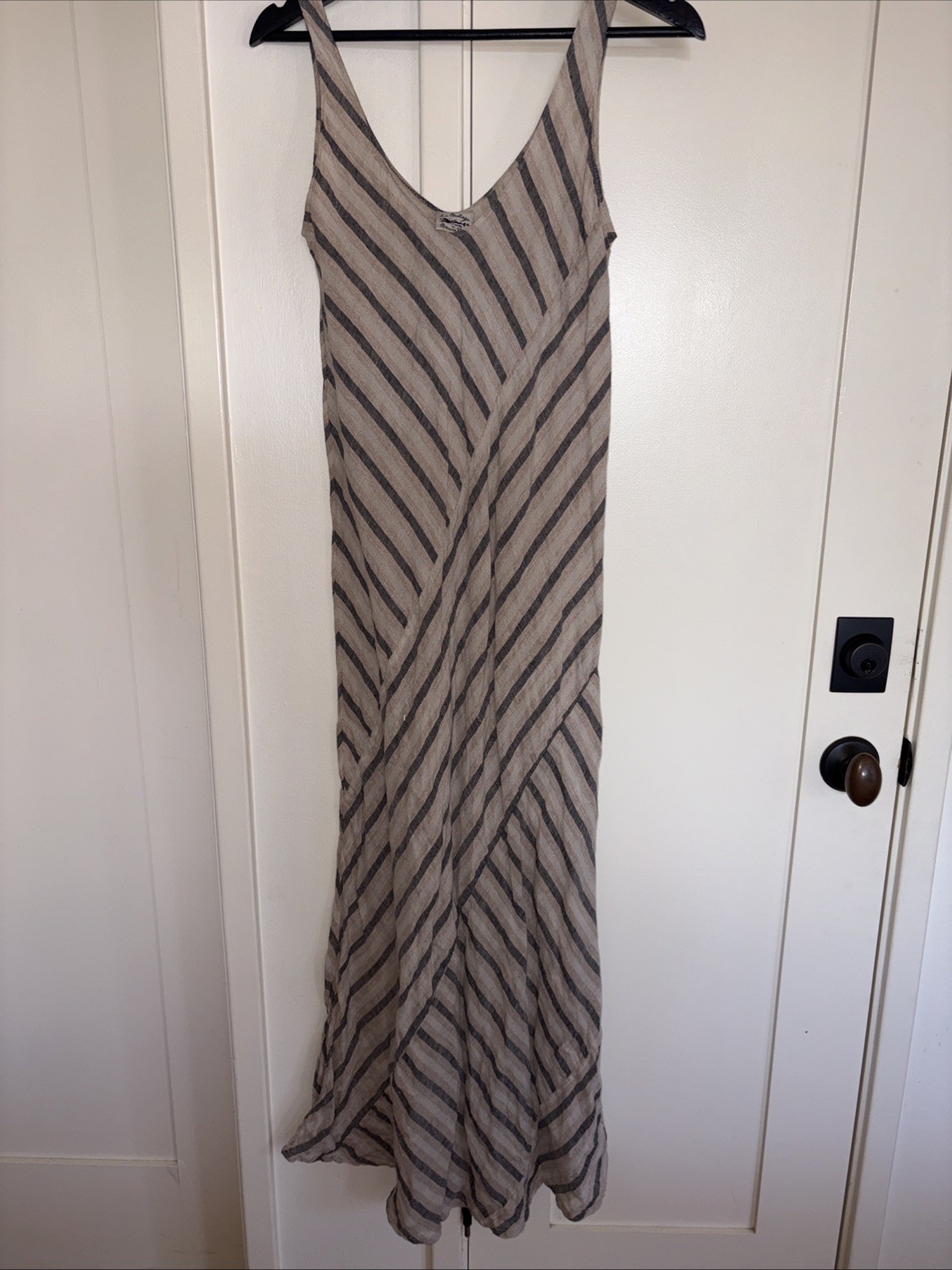 La Bottega di Brunella Maxi Linen Womens Striped Italy Size: Small
