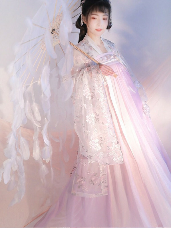 Women Oriental Ancient Chinese Traditional Hanfu Fairy Princess Dress Outfits
