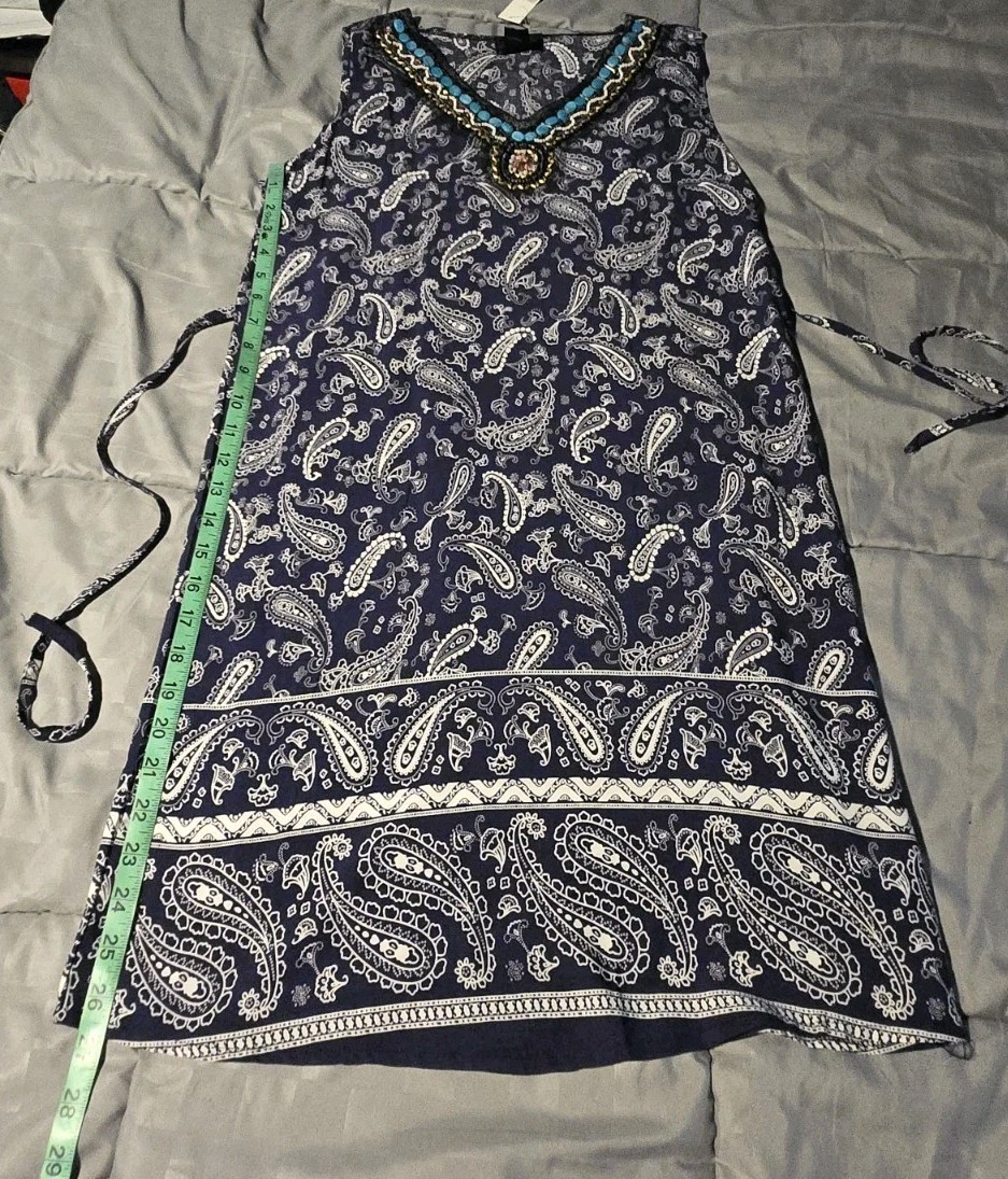 Step In Style Women’s Size S/M Sleeveless Dress NWT