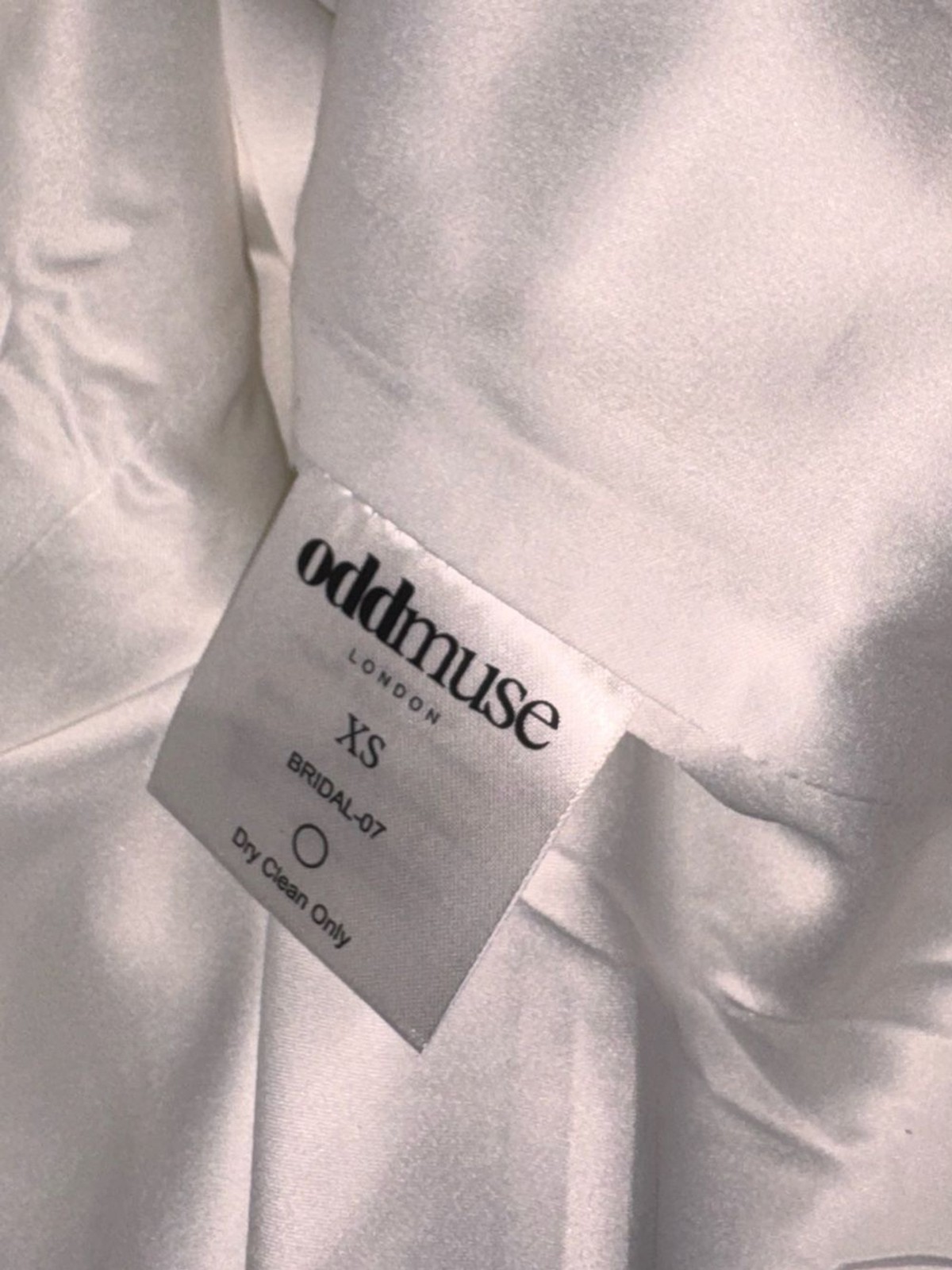 NEW Odd Muse The Ultimate Muse Bow long sleeves white Minidress Sz XS