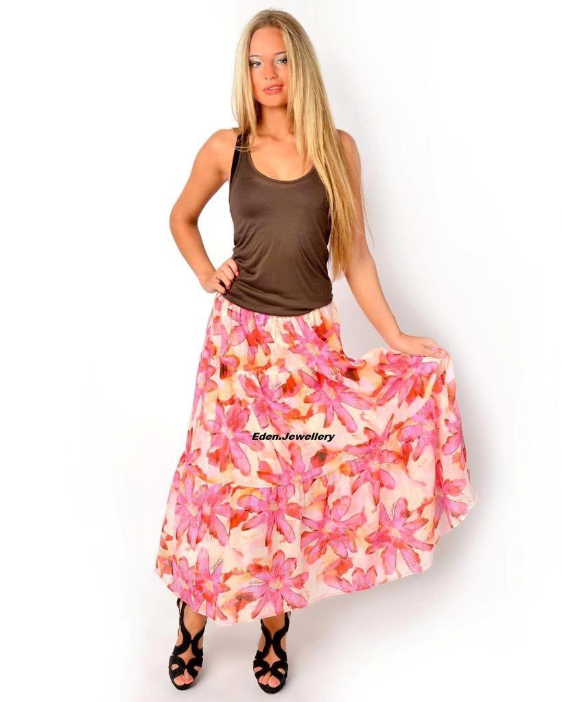 US$659 JUST CAVALLI Mare Donna Flower Racer Back Dress Made in BULGARIA EU 44
