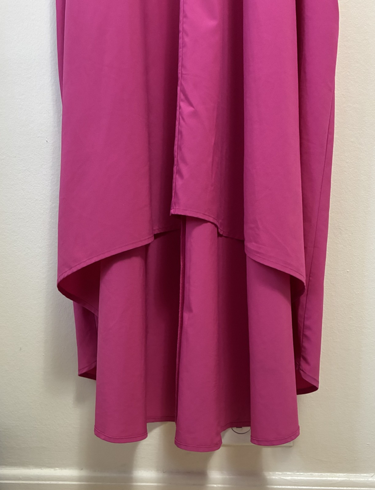 Athleta Racerback Pockets Lightweight High Low Pink Presidio Dress XL TALL
