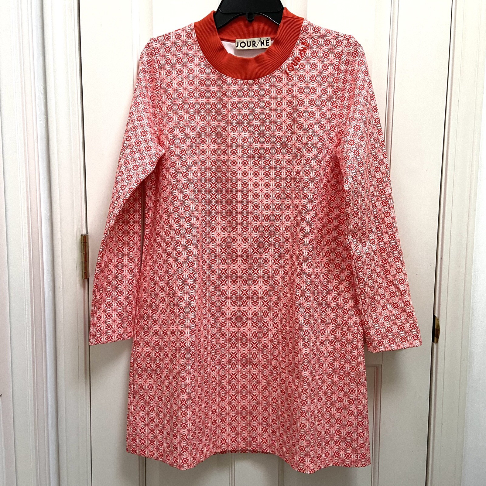 NEW JOUR/NE Red Sunflower Dress Size S