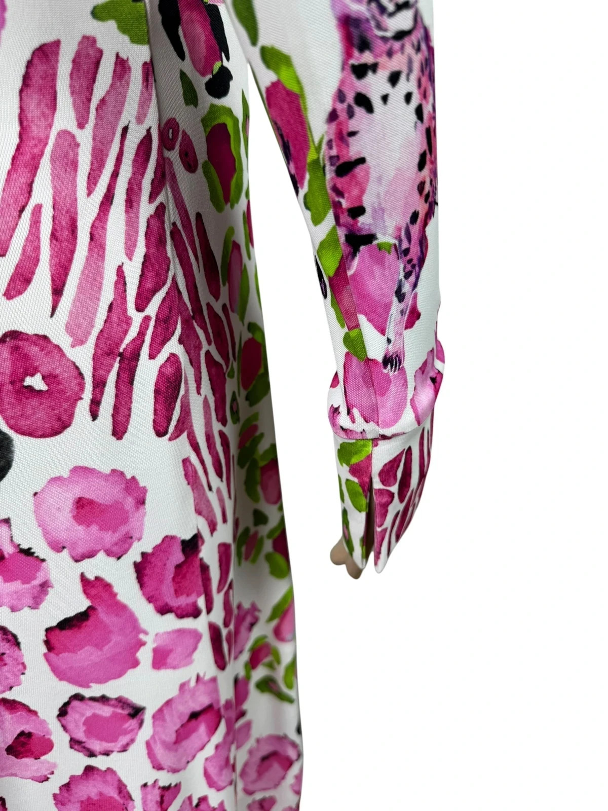 Cavalli Class Dress Animal Print Viscose