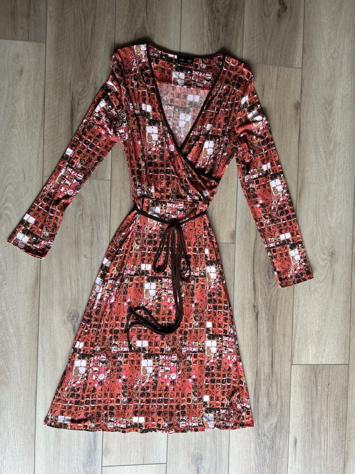 Max And Cleo Jersey Wrap Dress