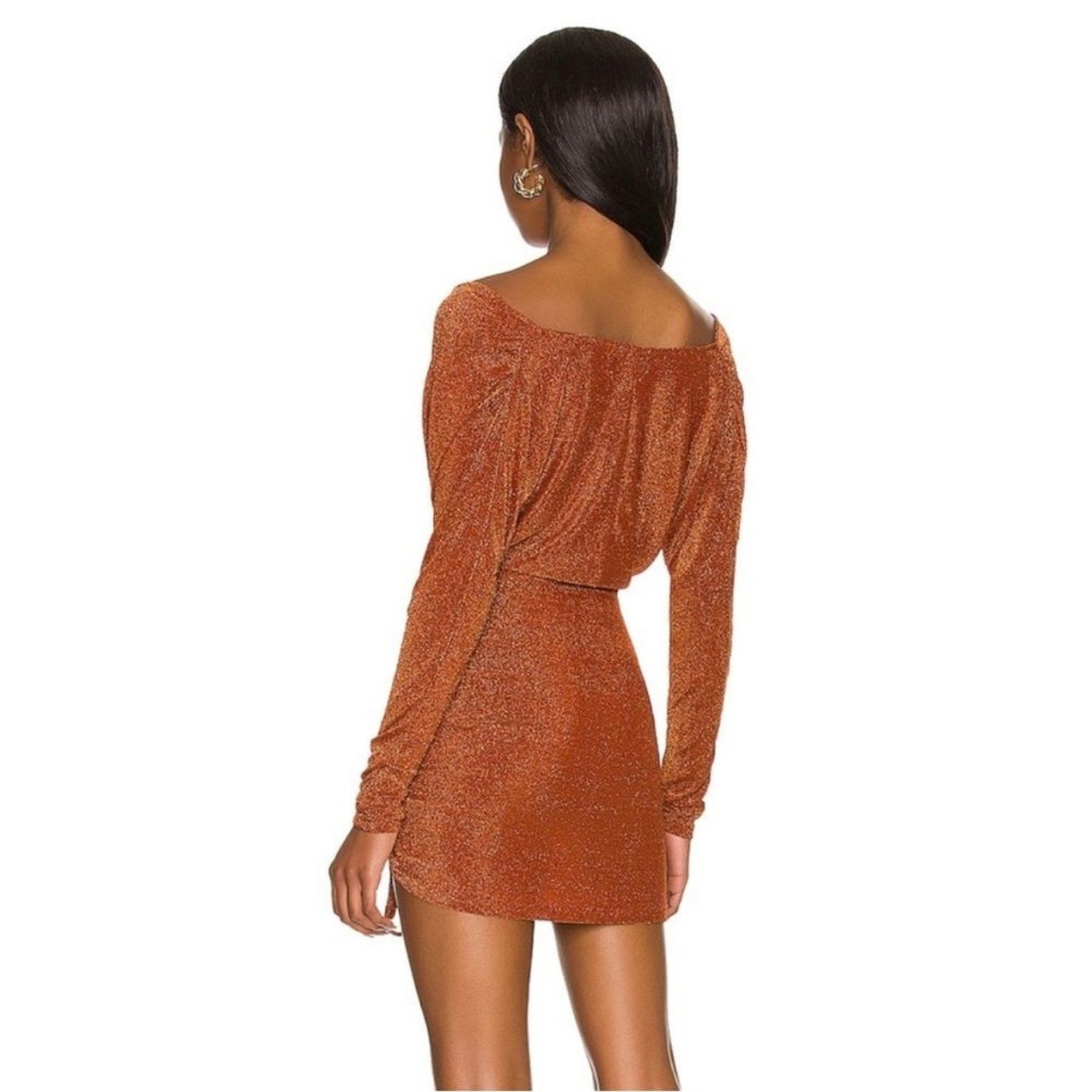 NWT Superdown Genia Off Shoulder Mini Dress Size S