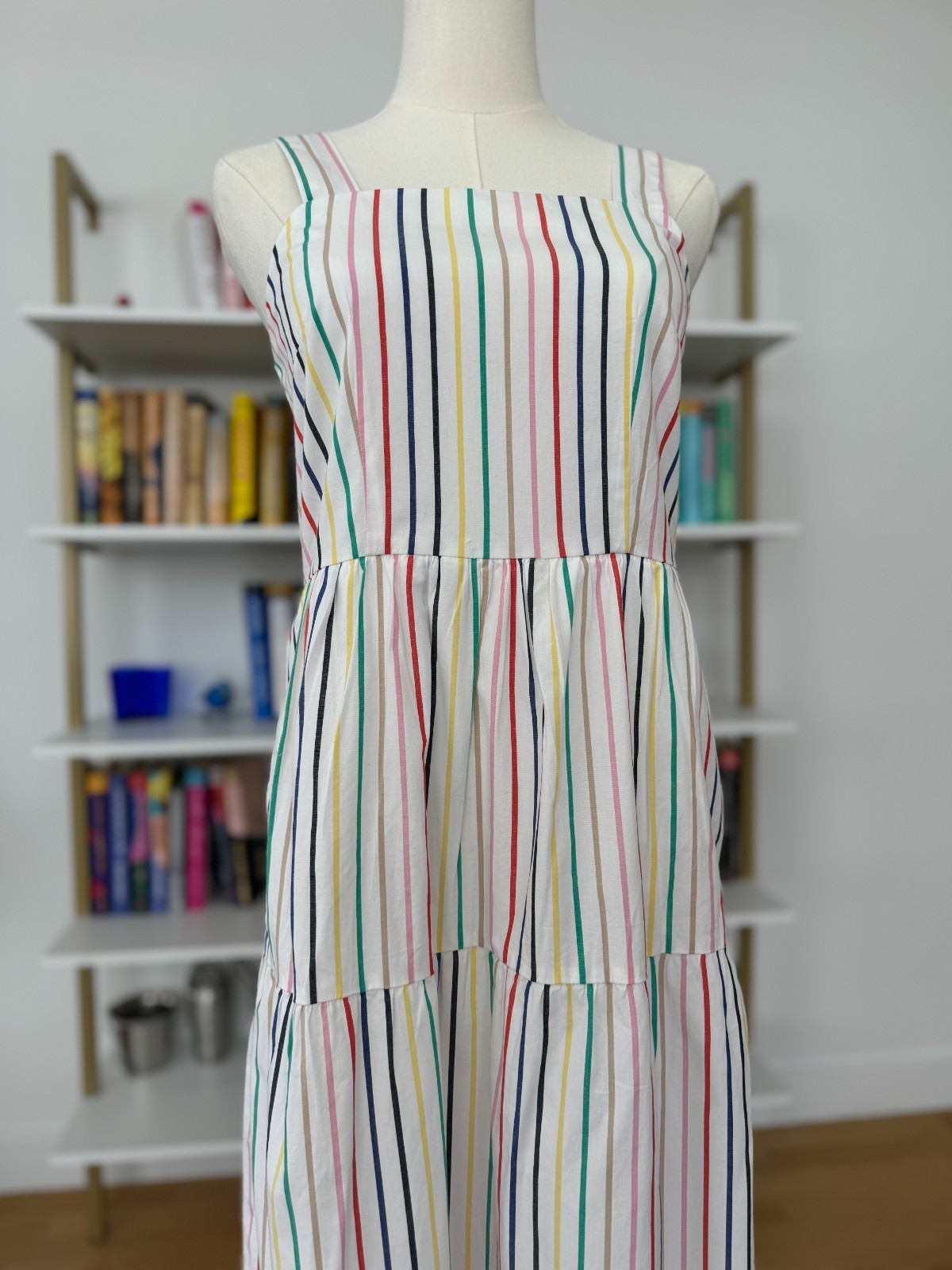 J Crew Multi Stripe Summer Dress – Size 0 – BNWT!!
