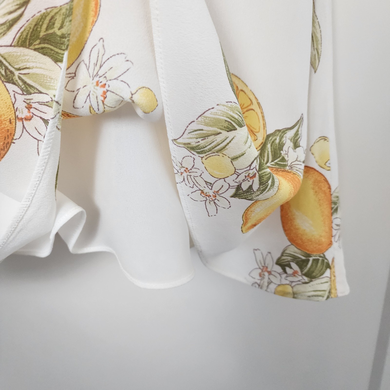 NWT For Love & Lemons Limonada Mini Dress XS Lemon Print Italian Summer Coastal