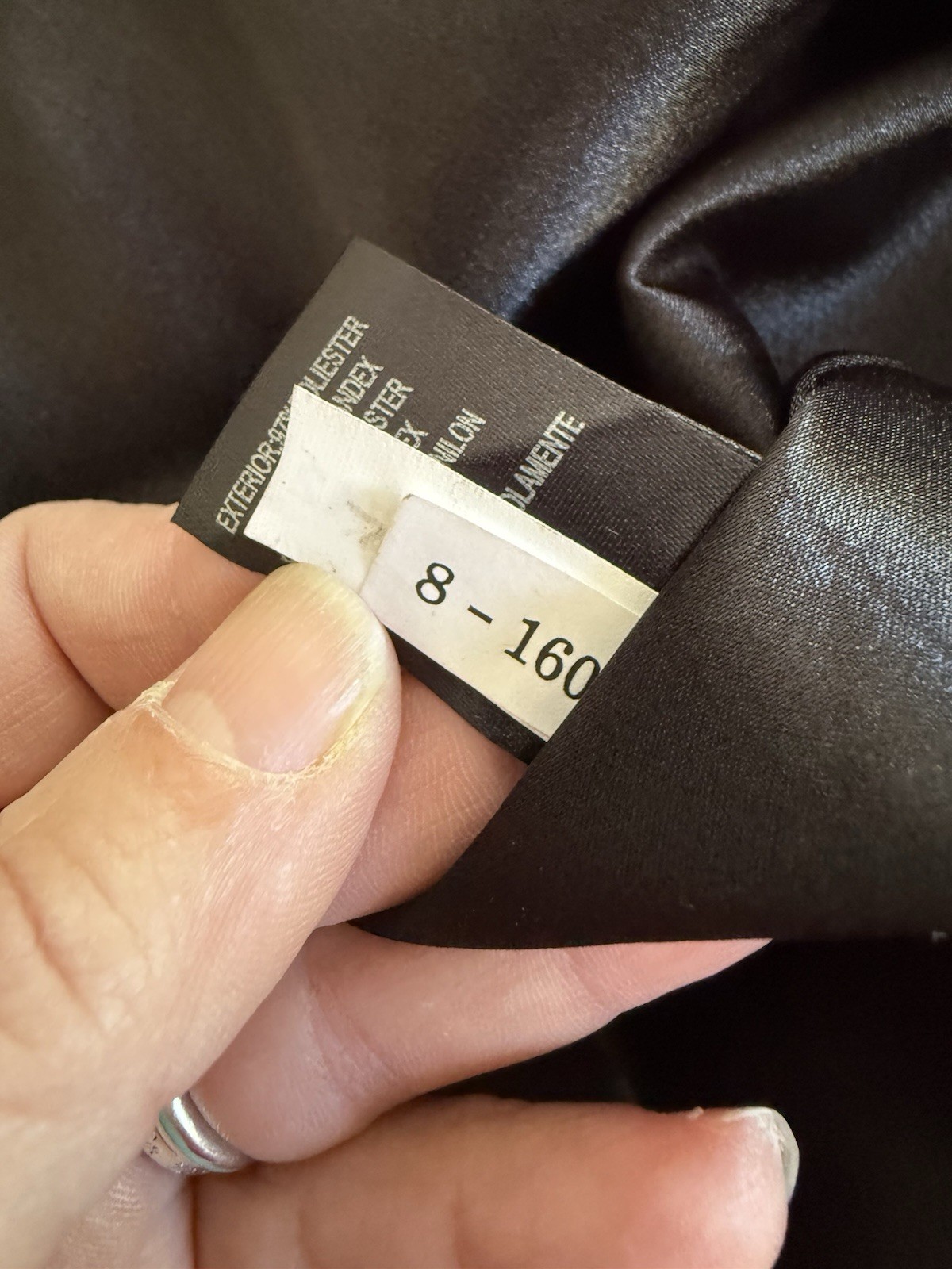 ANTONIO MELANI Black Wave Midi Sheath Dress Size 8 Cocktail Wedding Guest Chic