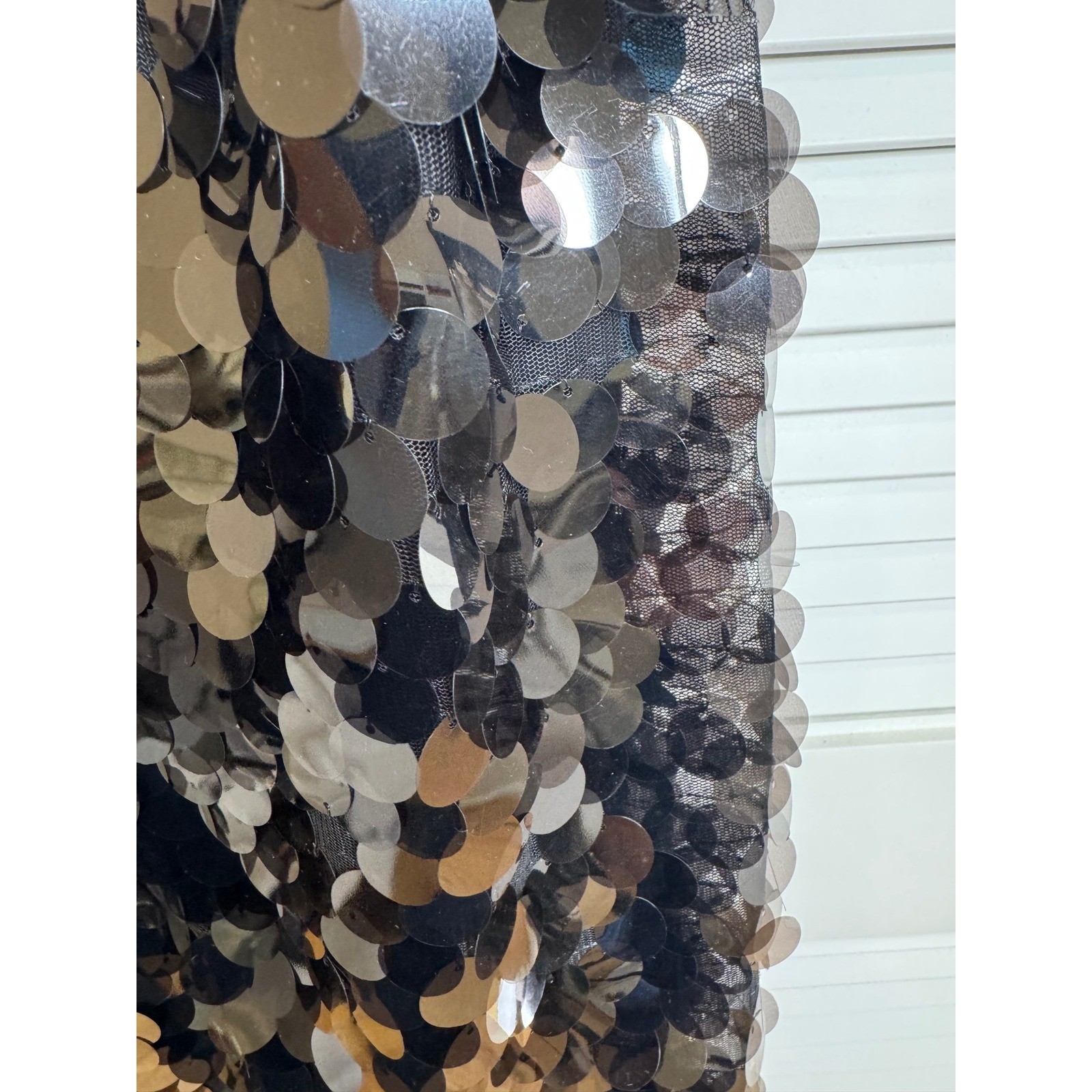 Staud Casey Sequin Strapless Maxi Dress Black Size 0