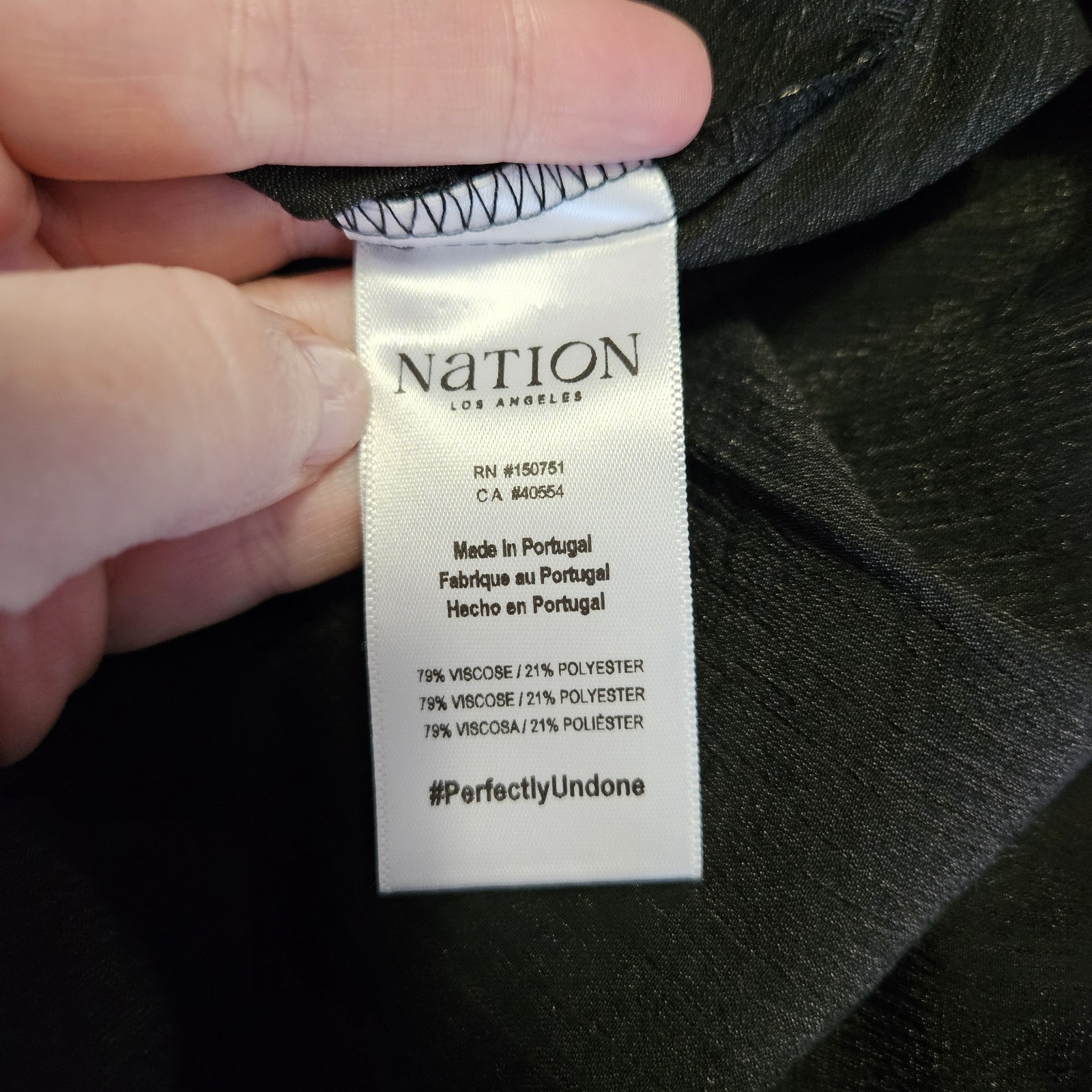Nation LTD Pamela Flutter Sleeve Spliced Midi Midi Dress Graphite Foil Size S