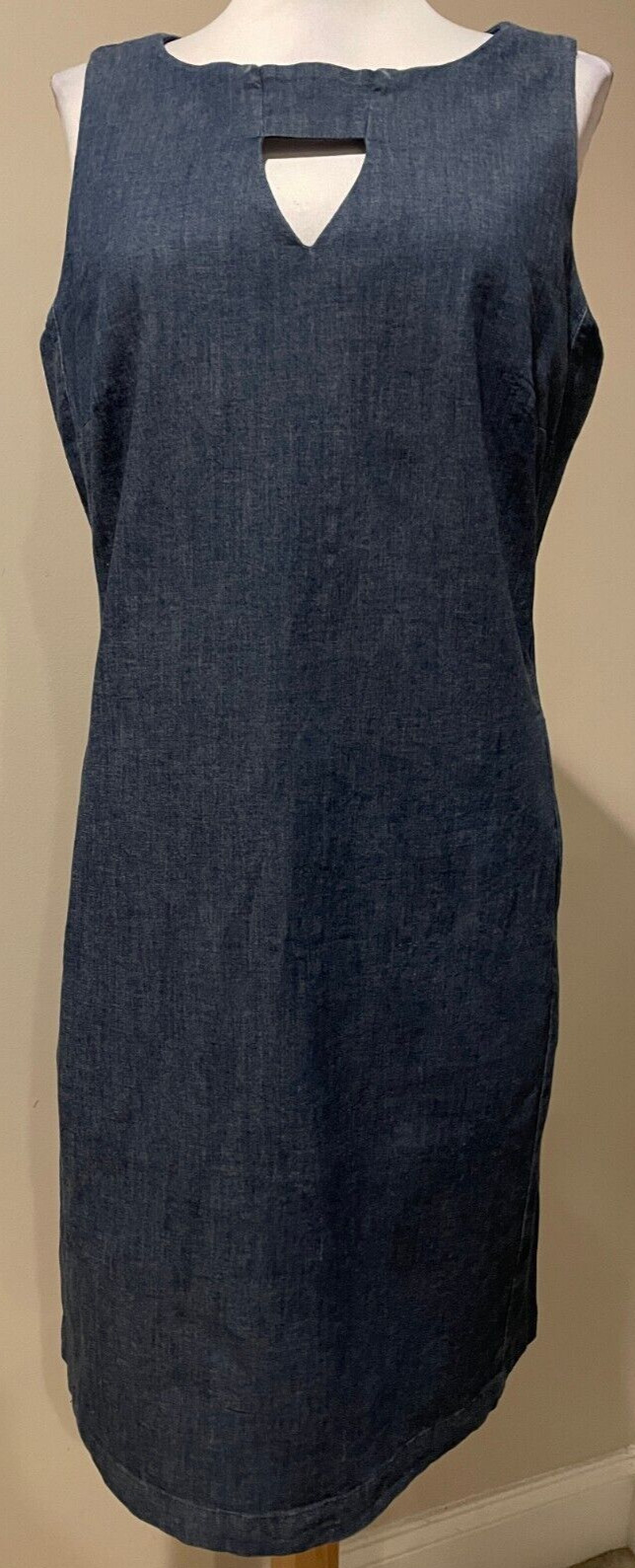 ANNE KLEIN Womens Blue Dress with Pockets NWT $99 – Sz 4