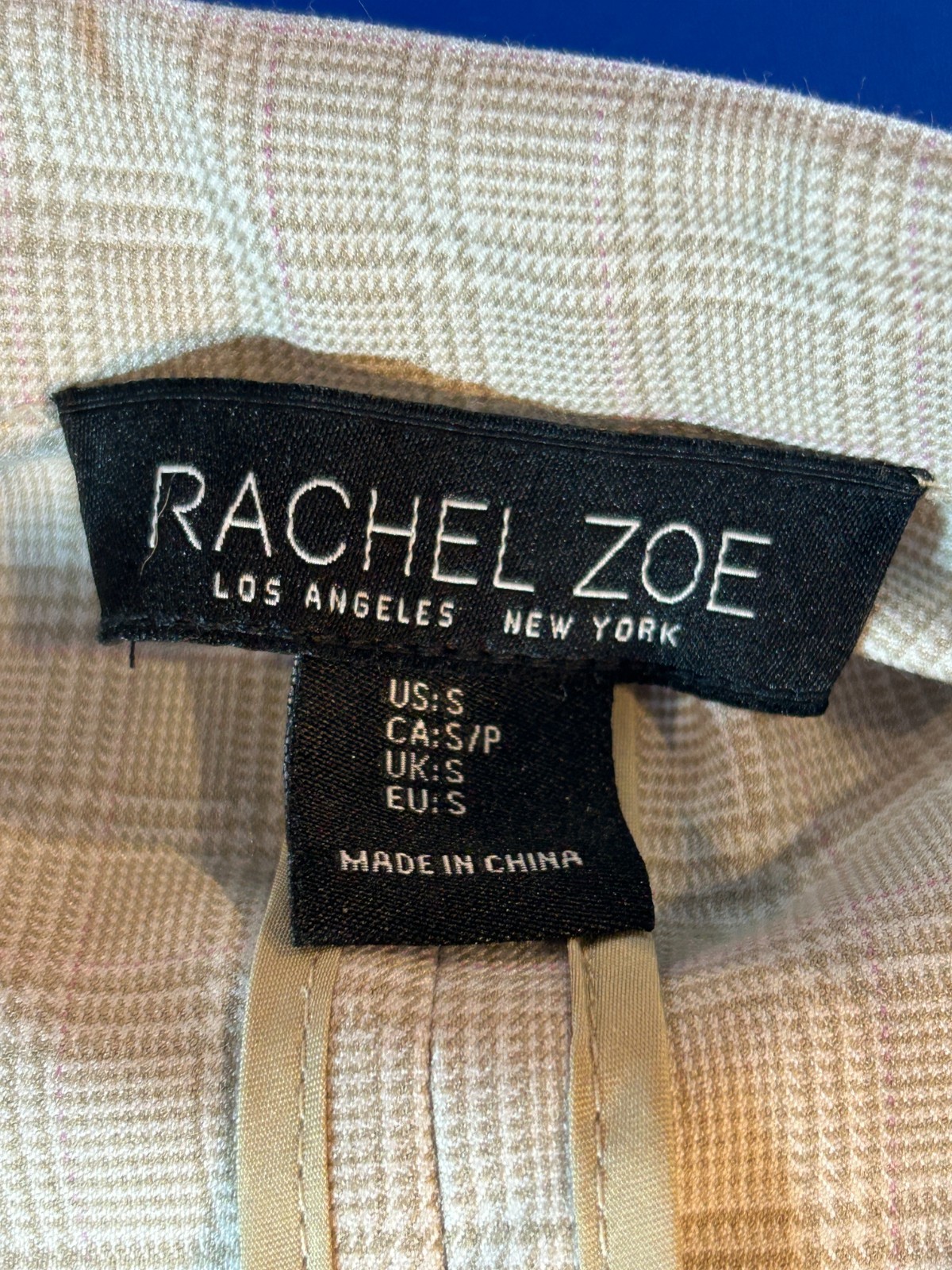Rachel Zoe Dress Shirt Size S Small Collared Hole In Sleeve See Pics