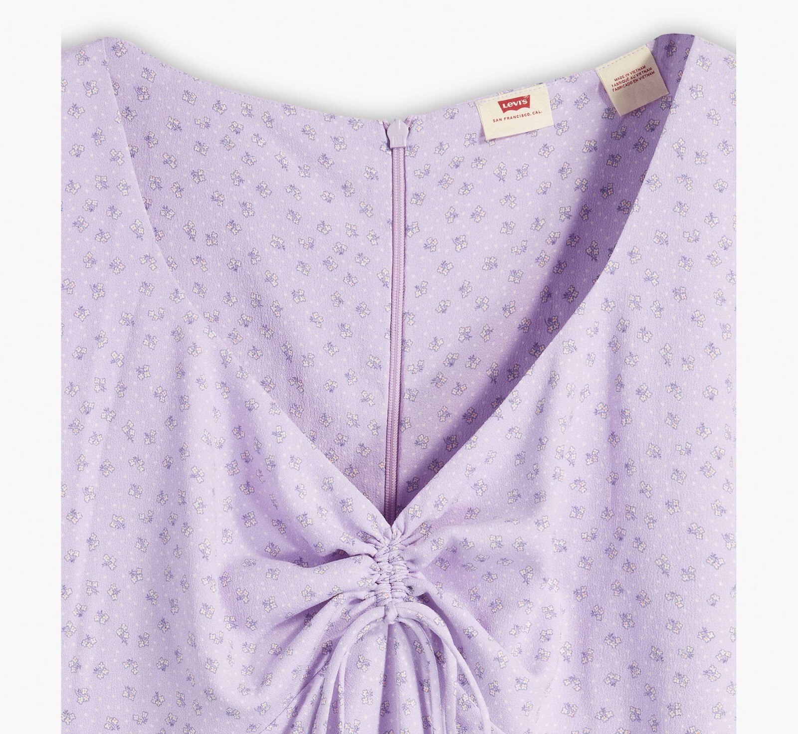 Levi’s Women’s Skylar Flutter Sleeve Dress Size XS Purple Rose New