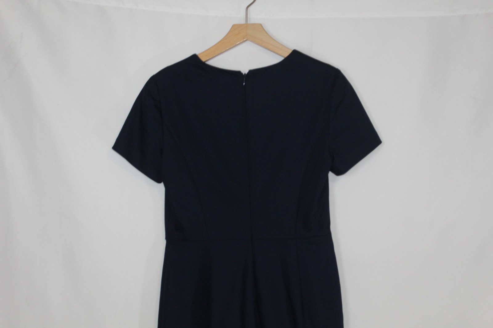 J.Crew women’s navy sheath dress size 4 short sleeve knee length office wear