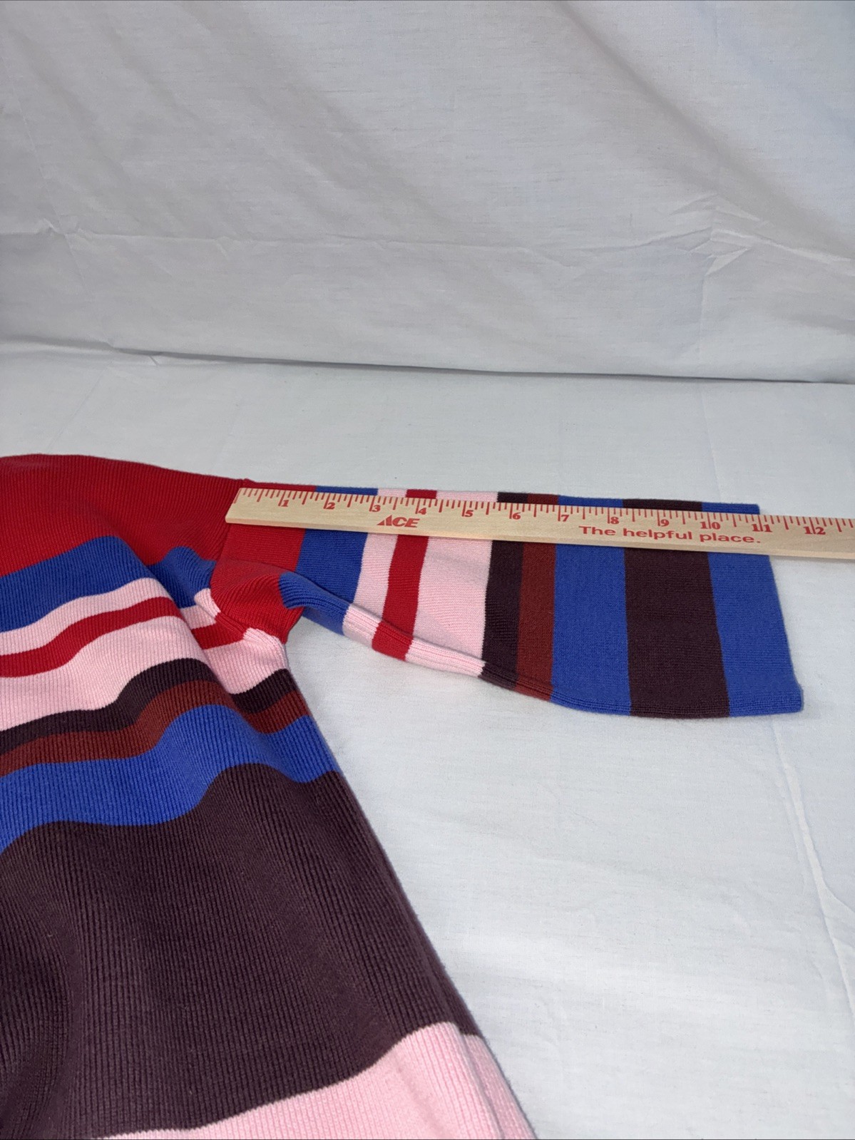 KnitBest Multicolor Striped Sweater Dress Size M