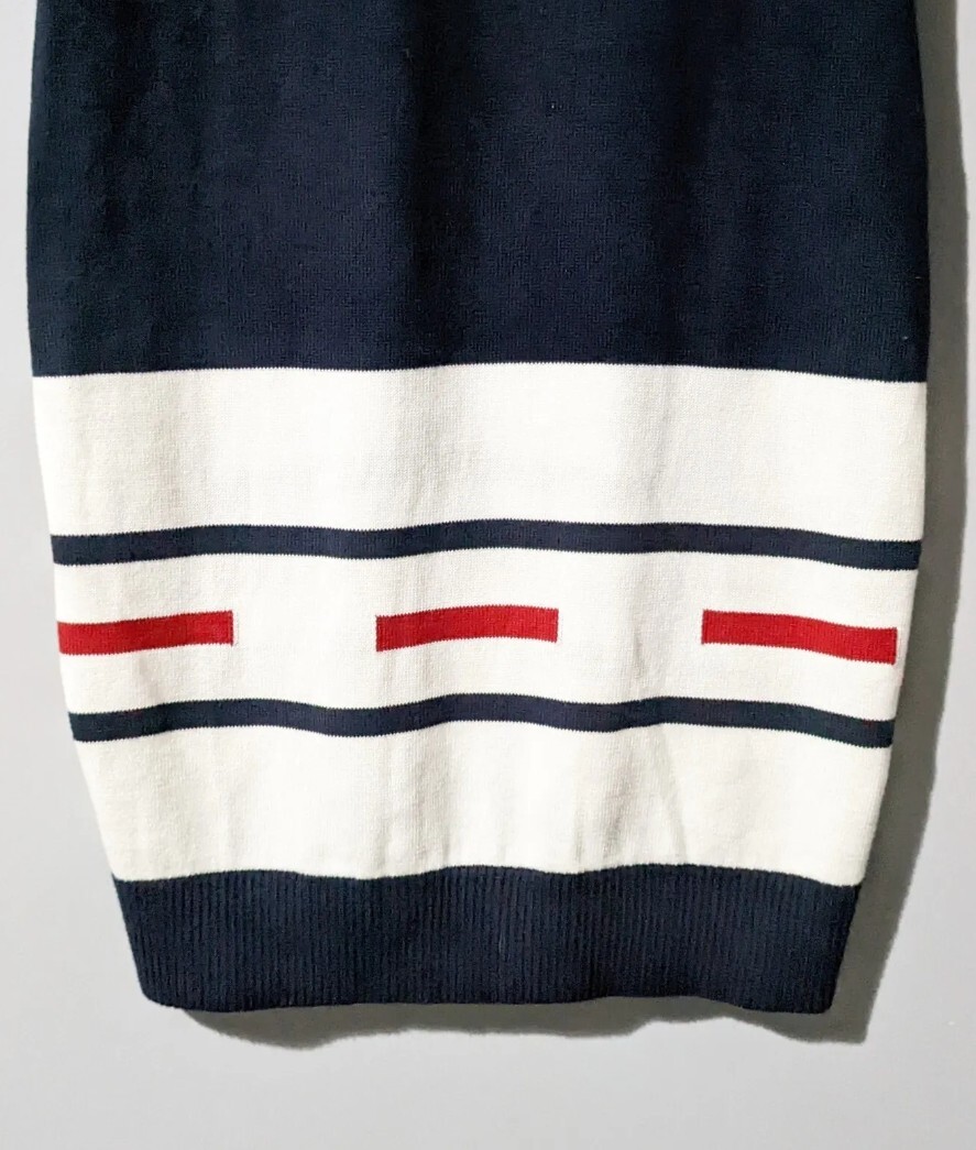 Vtg. Classic Pendleton Coll. Blue & Stripes Outdoor Tank Racer Back Dress Sz S