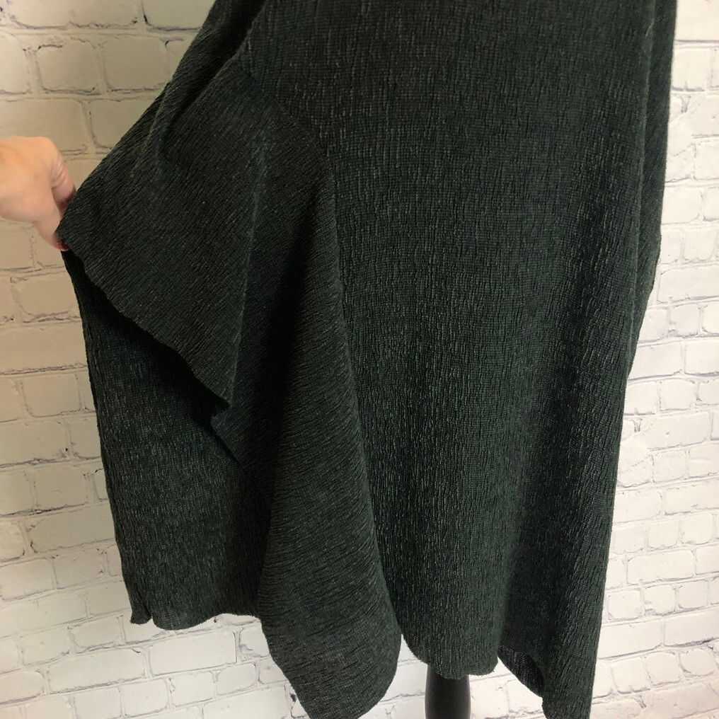 Gershon Bram Dress Size XS Green Textured Pockets