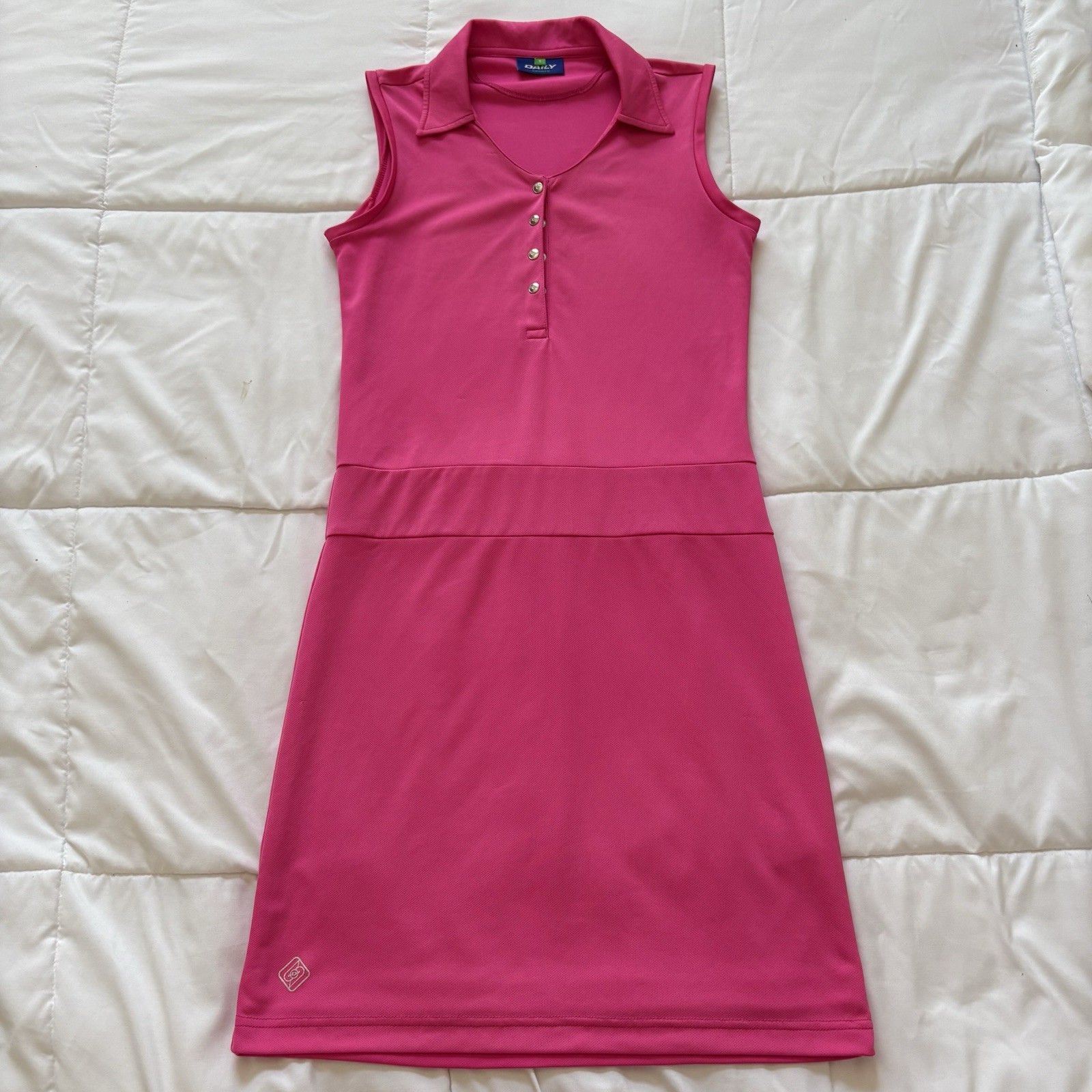 Daily Sports Dress Womens Small Pink Sleeveless Golf Tennis Pickleball Outdoor