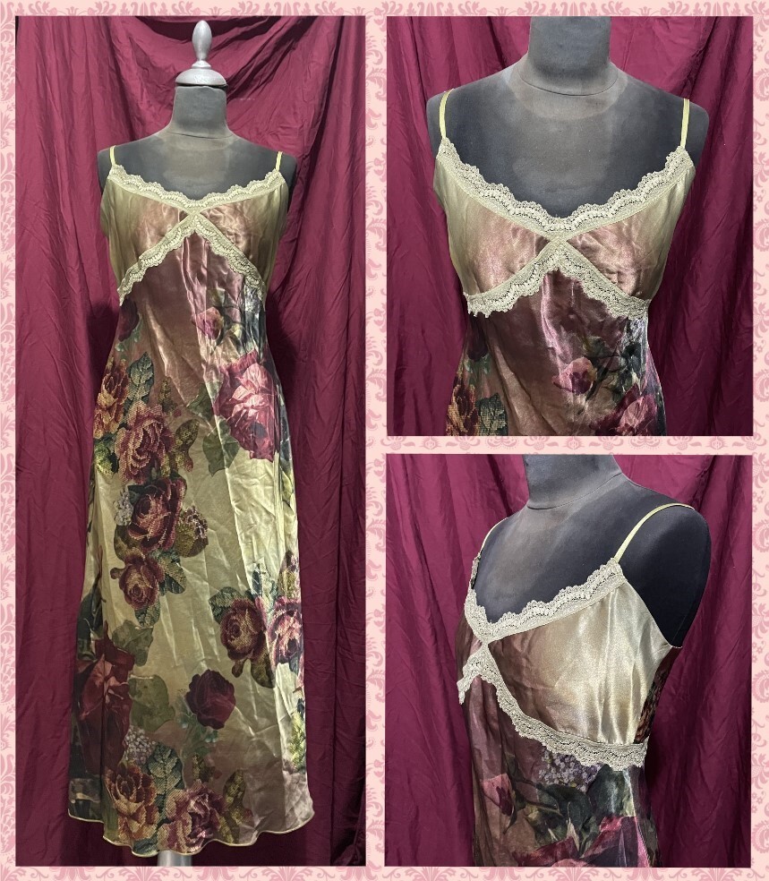 Dress Michal Negrin Retro flowers made in Israel very rare collector’s item