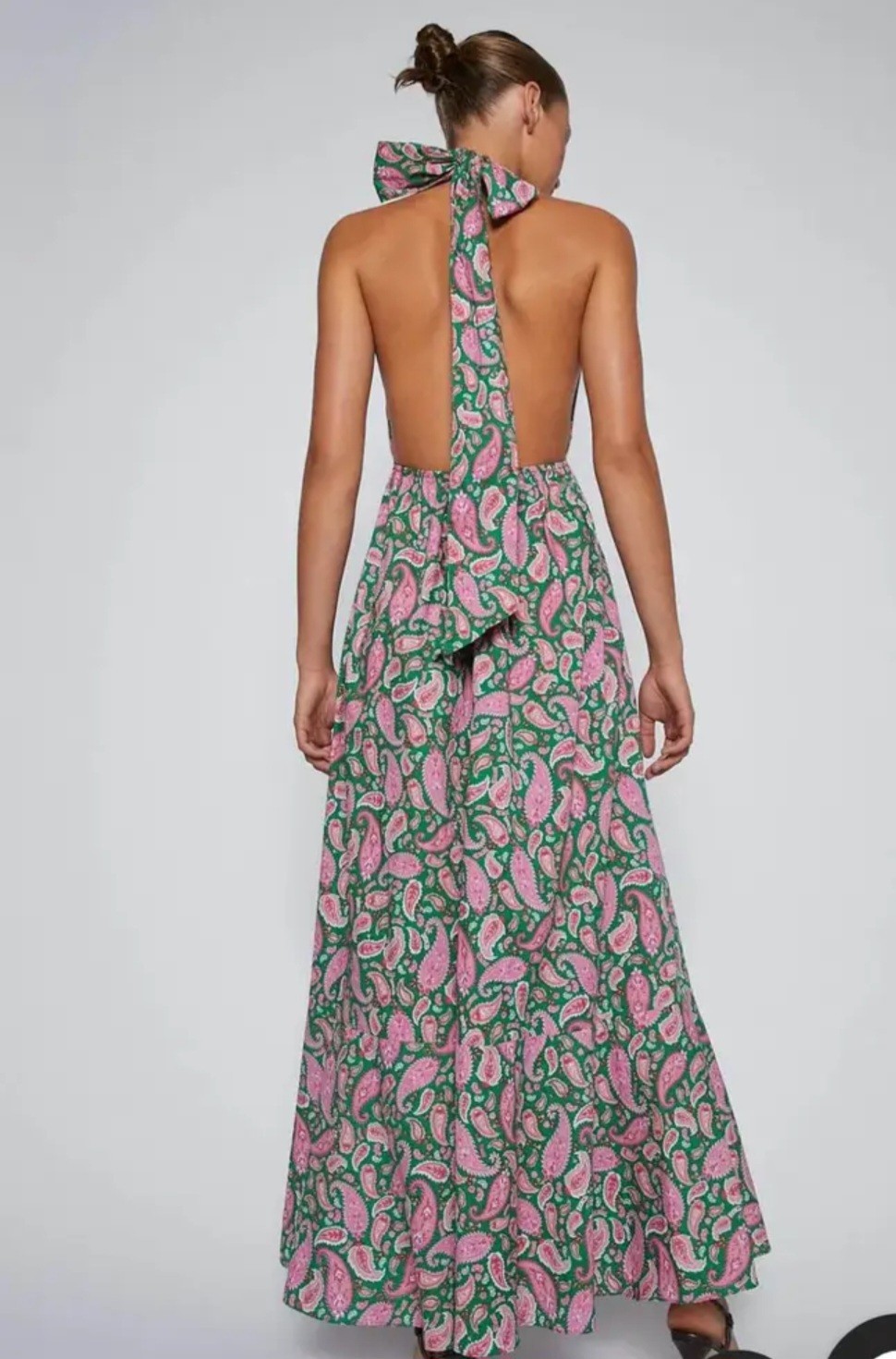 Scanlan Theodore Cotton Paisley Dress