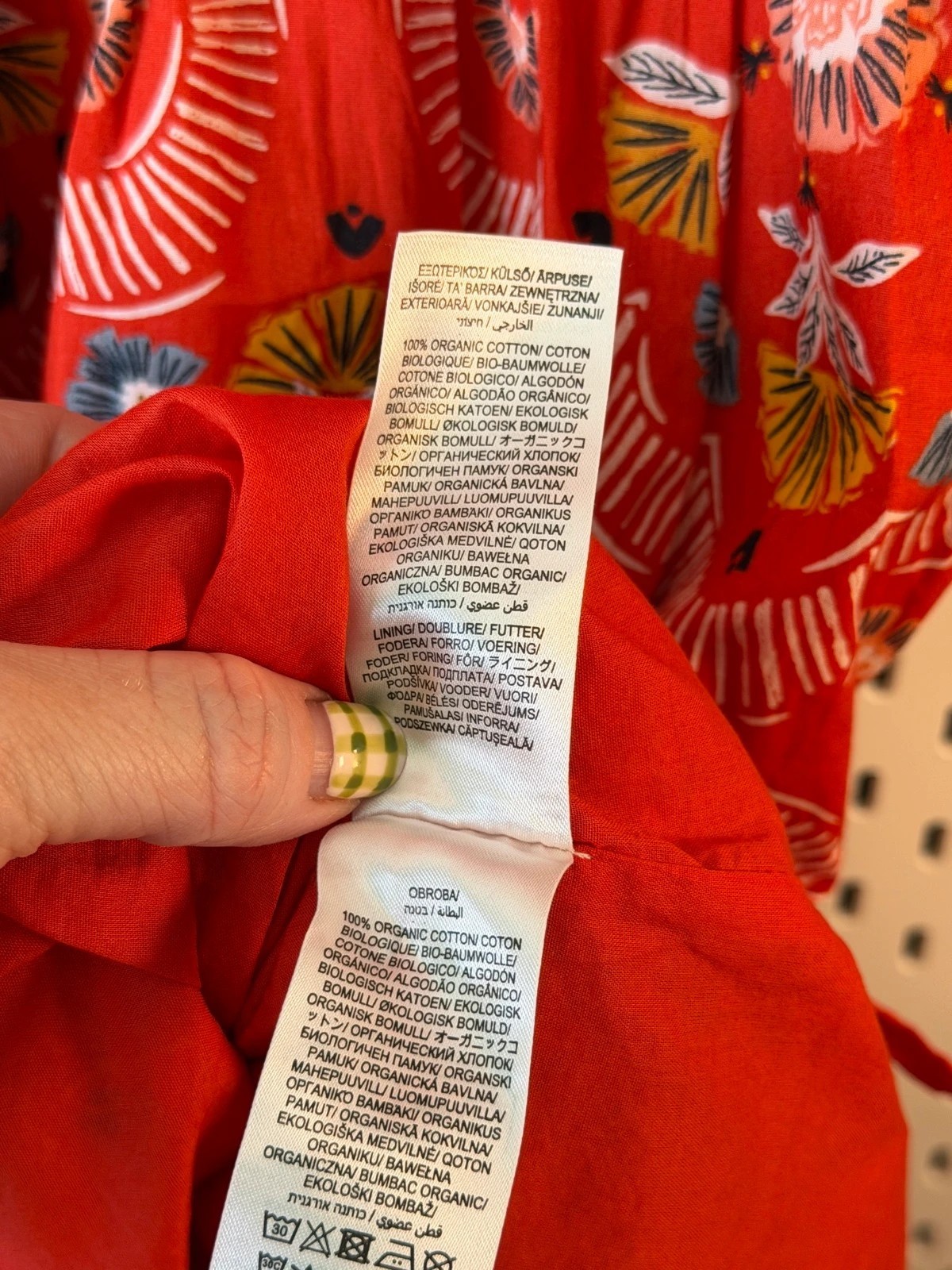 Seasalt Cornwall Sleeveless Meadowsweet Dress Size 18 Midi Cotton Tomato Red