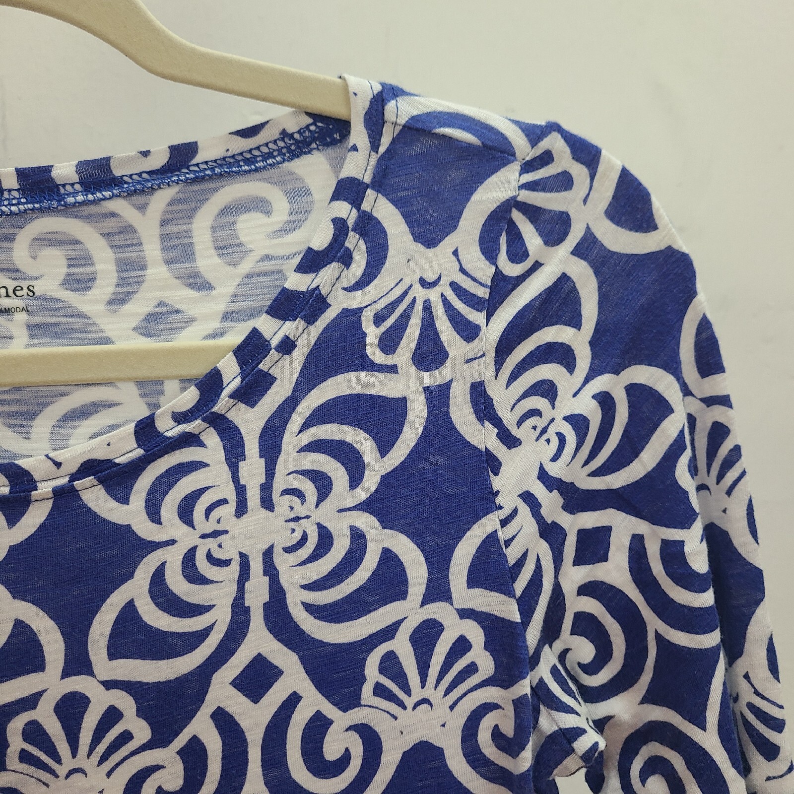 Vineyard Vines Shift Dress Women Extra Extra Small Blue White Lightweight XXS