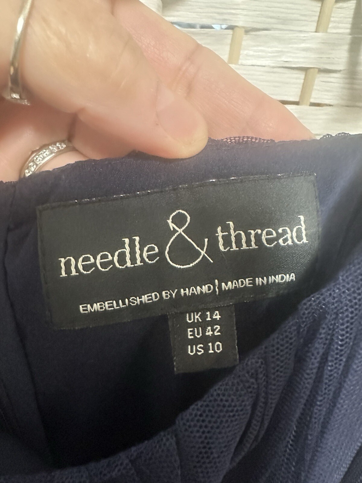 Needle & Thread Prom ballet tulle dress Size US 10, Return Tag Attached