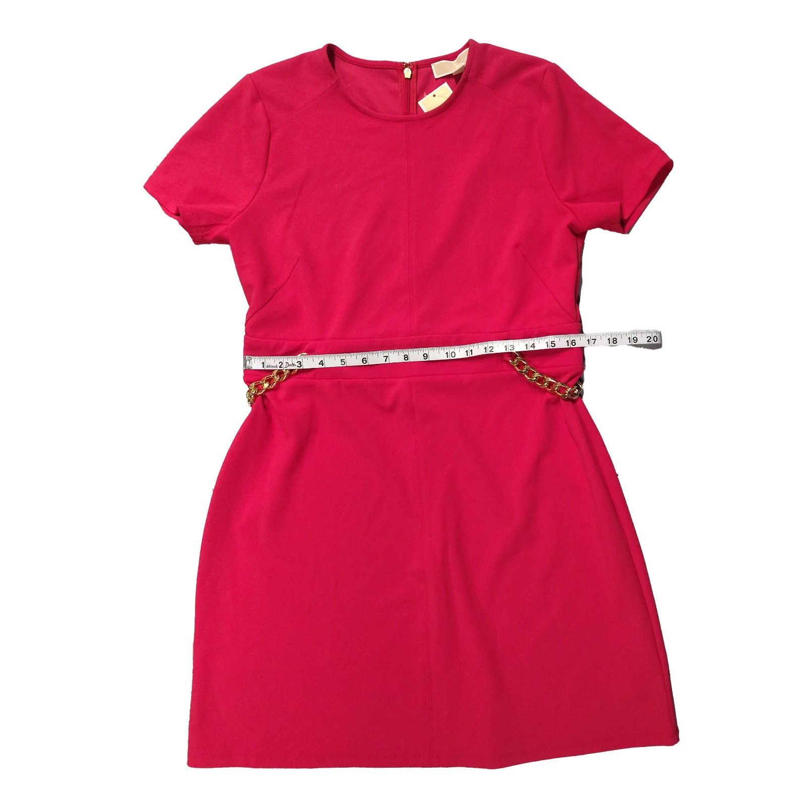 Michael Kors Womens Scuba Hardware Mini Sheath Dress