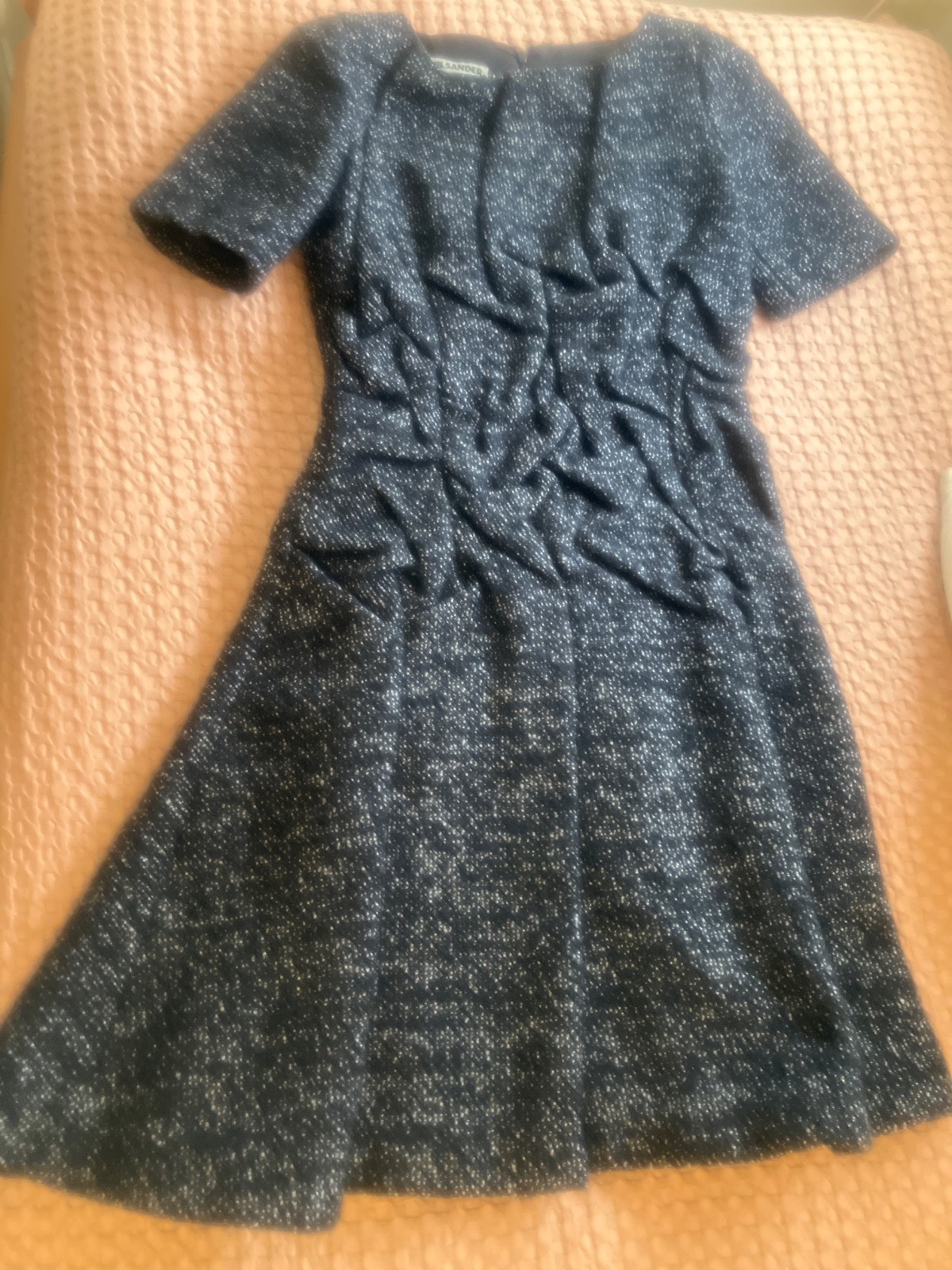 Jil Sander Raf Simons beautifully crafted dress size 34/8