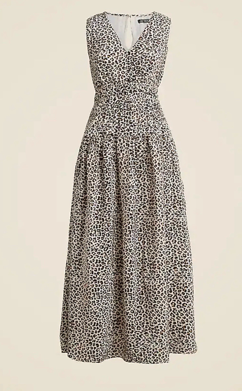 J Crew Hyacinth V-neck dress in Crepe De Chine Animal XS/P Petite XS New NWT
