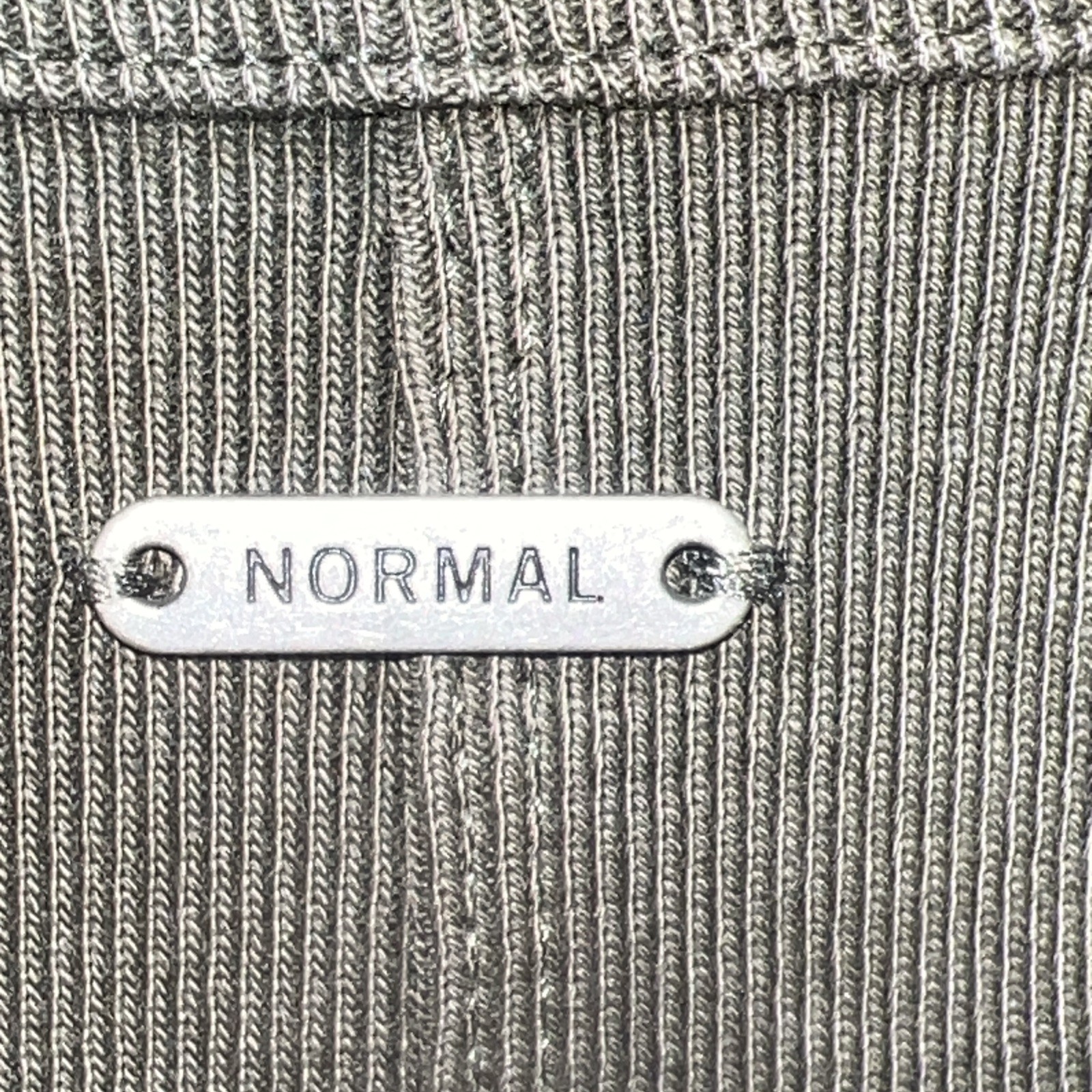 The Normal Brand Long Sleve T Shrt Everyday Dress Size S Olve Green