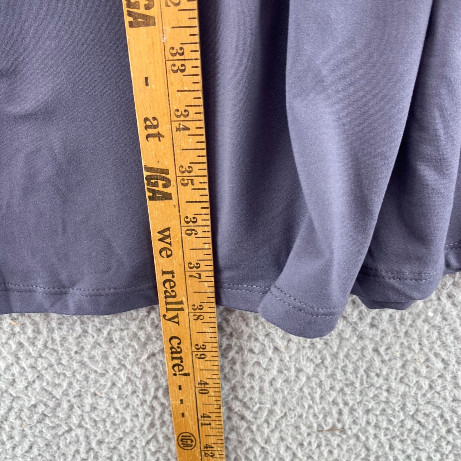 Shop Basic USA Dress Women Medium Gray Blouson Empire Surplice Short Sleeve NWT