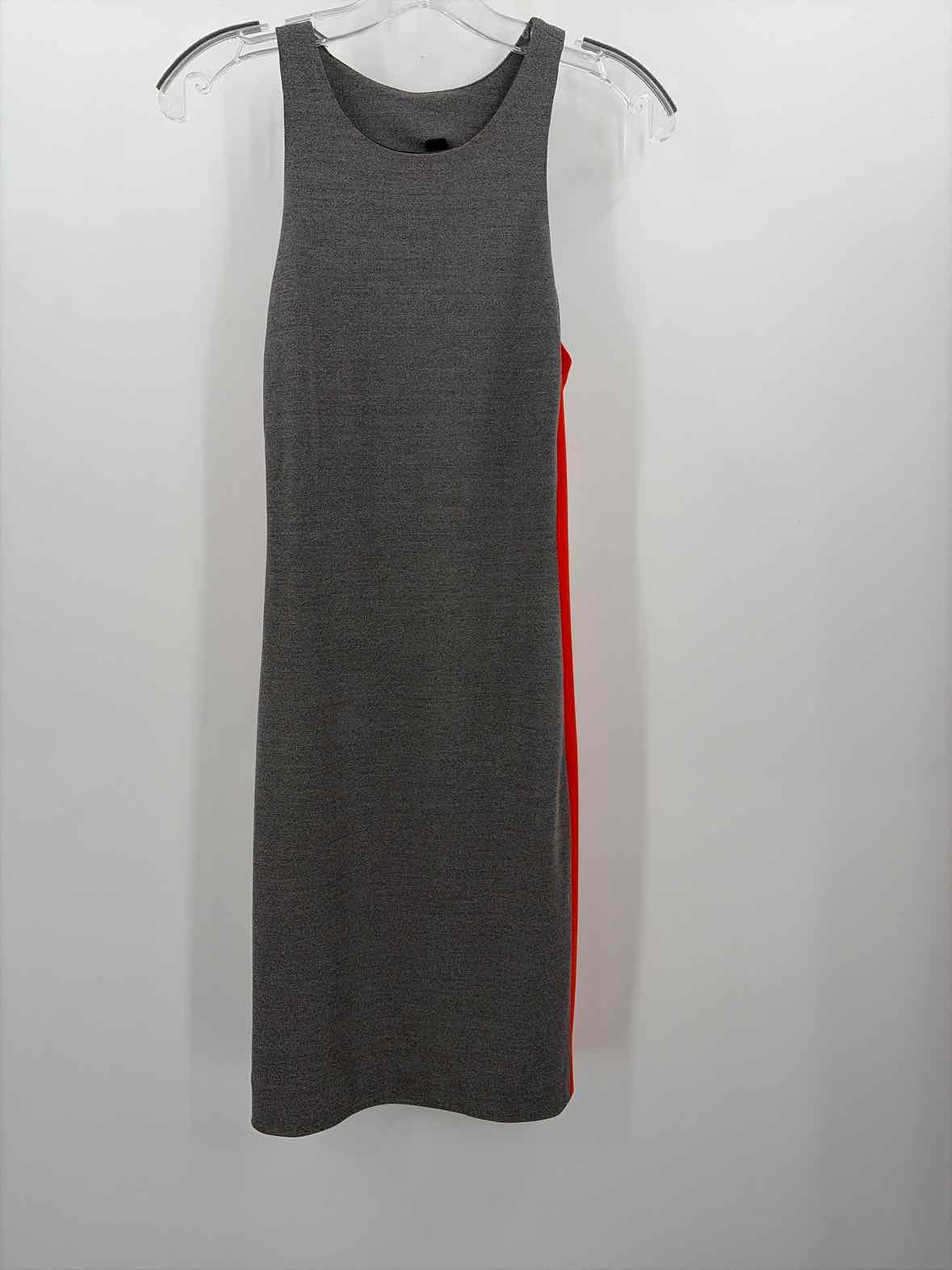 Pre-Owned Laundry Grey Size Medium Knee Length Sleeveless Dress