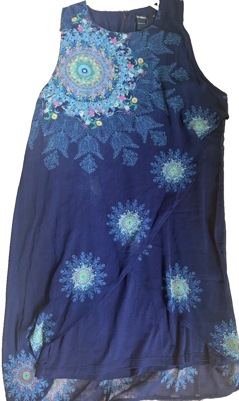 Desigual Size: 8(42) Beautiful Print Dress. MSRP$ 125.95