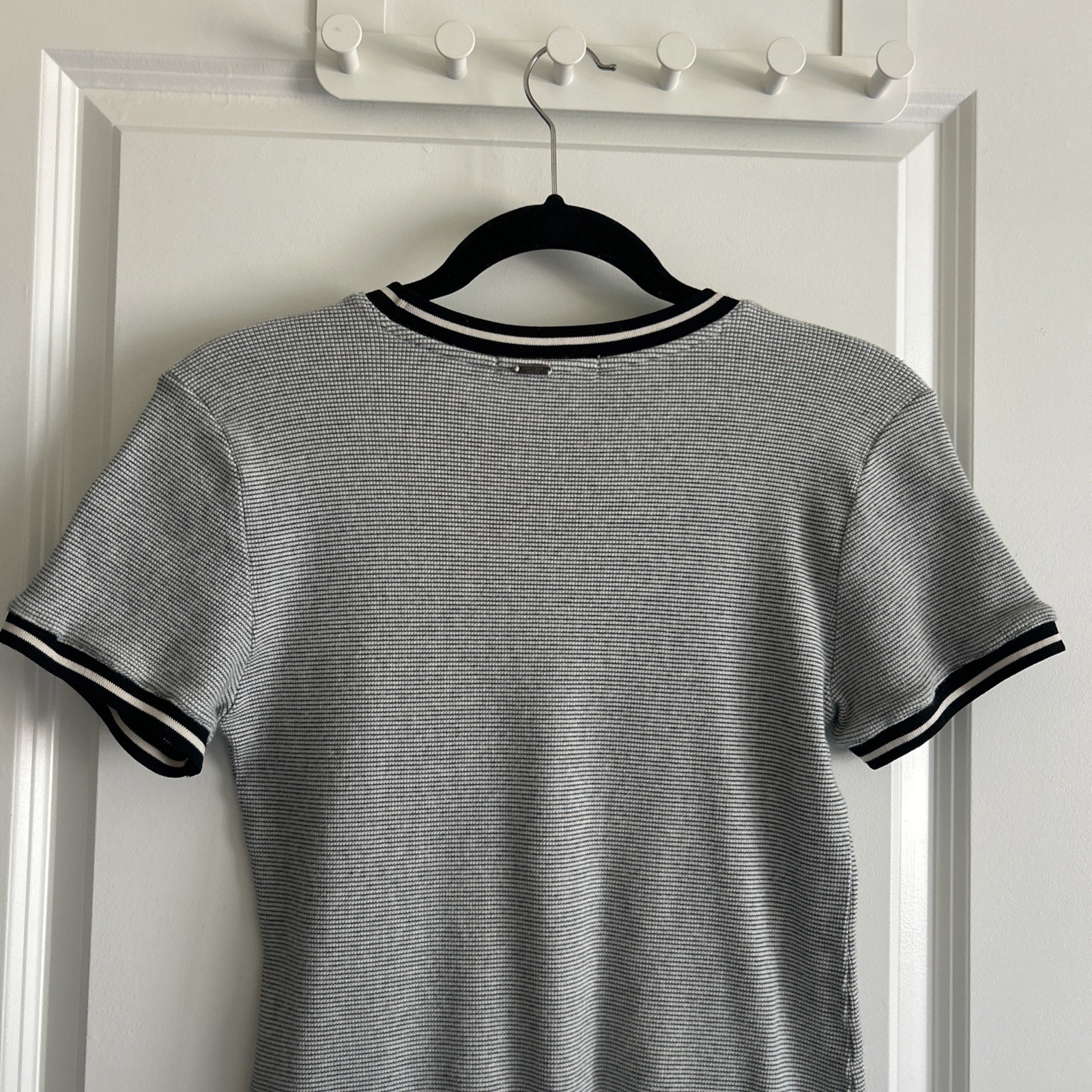 Round-Neck Bodycon Dress Short Sleeved Tshirt Bodycon Dress Sz L see Pictures