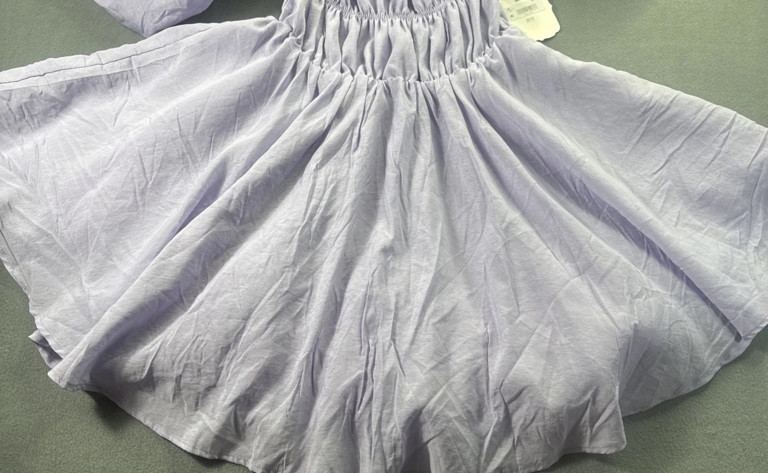 Altar’D State Amabella Puff Sleeve Wedding Guest Dress NWT Women L Bridal Shower