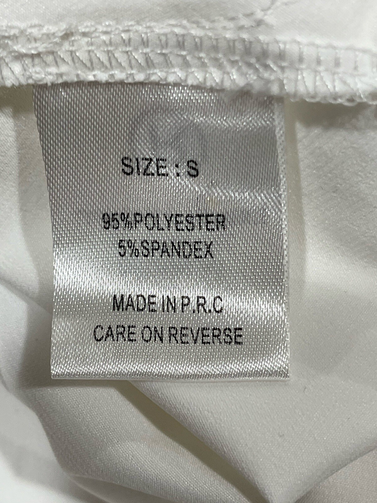 Heiress Beverly Hills Slip Dress Solid White Unlined Womens Small