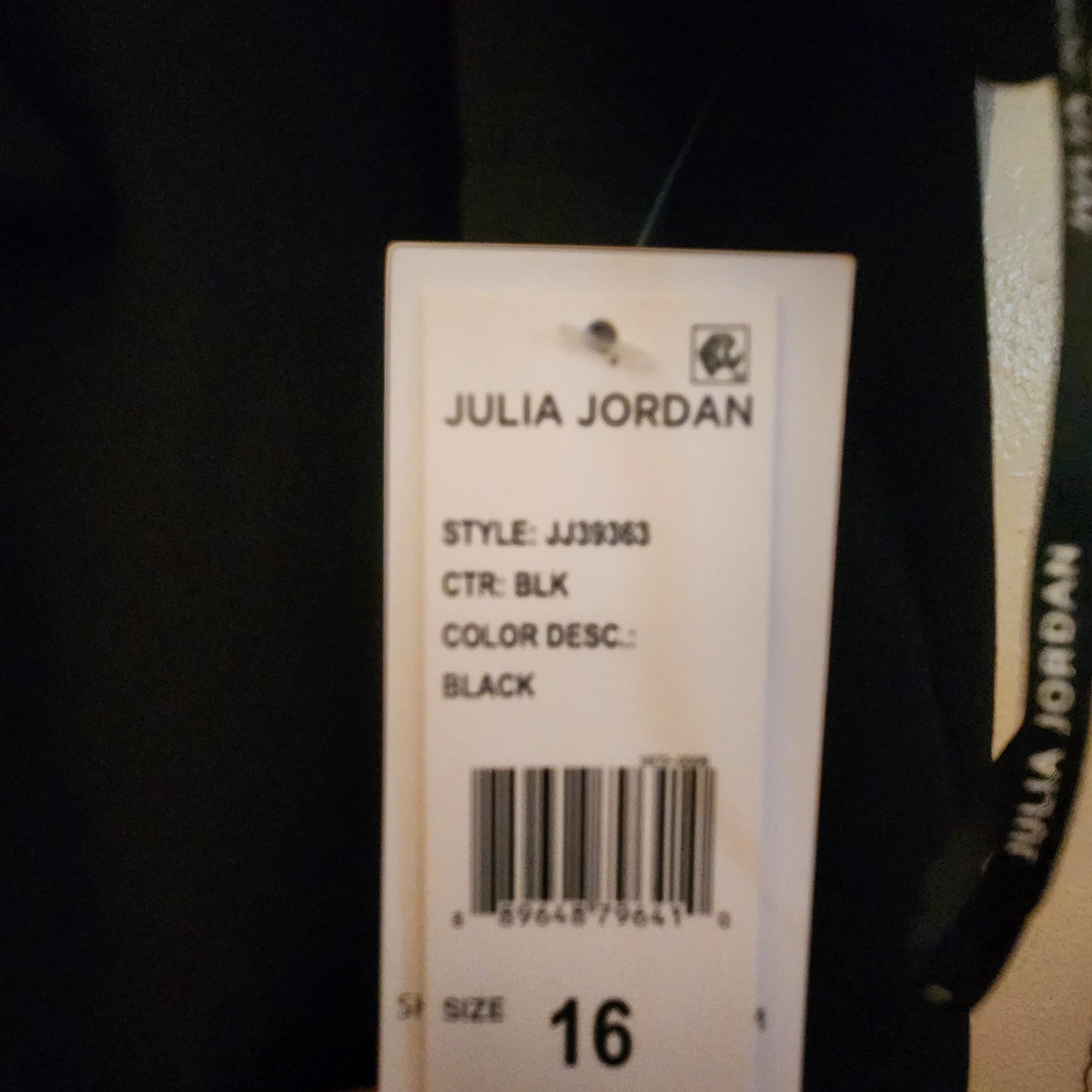 NEW Marshalls Julia Jordan Bow Beaded Sheath Women’s Dress BLACK Size 16