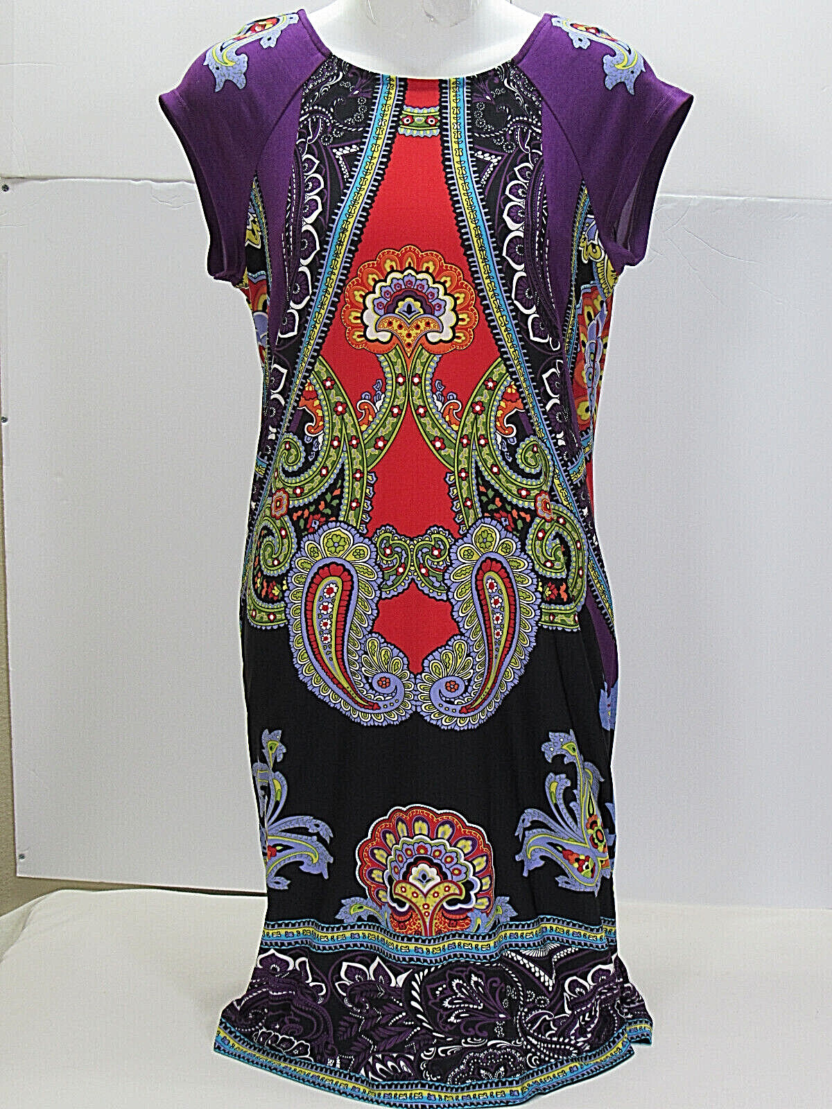 Snap Brand L [ 34in Bust 32W 40in Hips 34L ] Short Dress Multicolored.