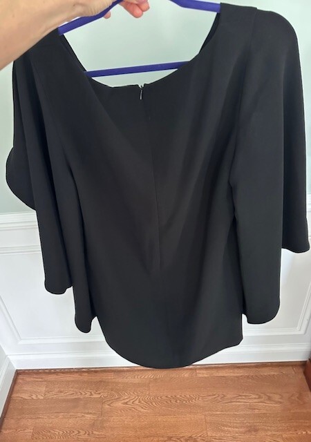 Opening Ceremony – Talene Flutter Sleeve Dress in Black, Size 6, New with Tags