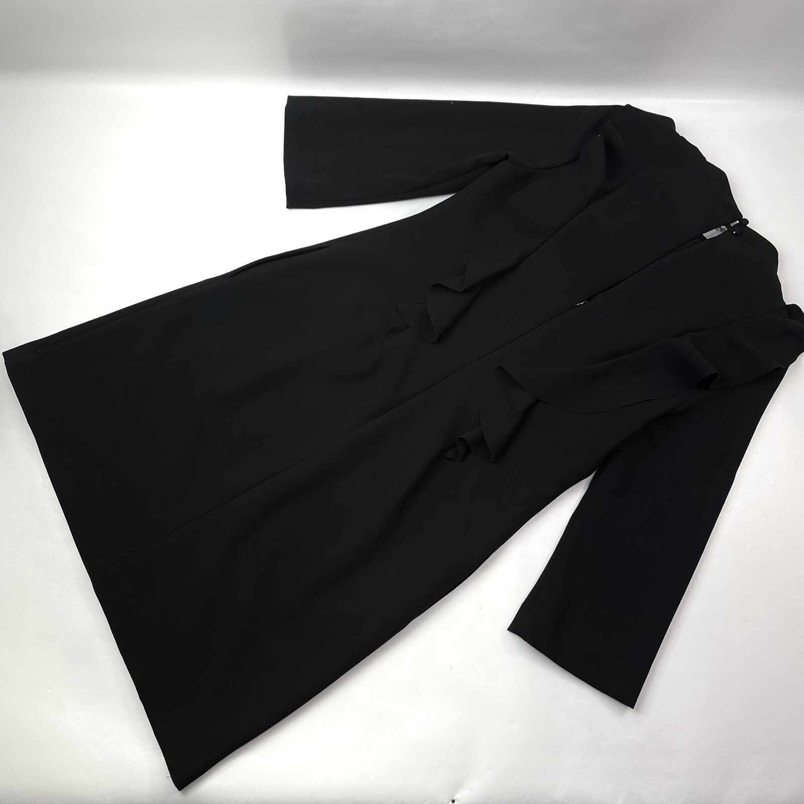 Banana Republic Long Sleeve Goth Dark Black Dress Women’s Size 6 Formal/Casual