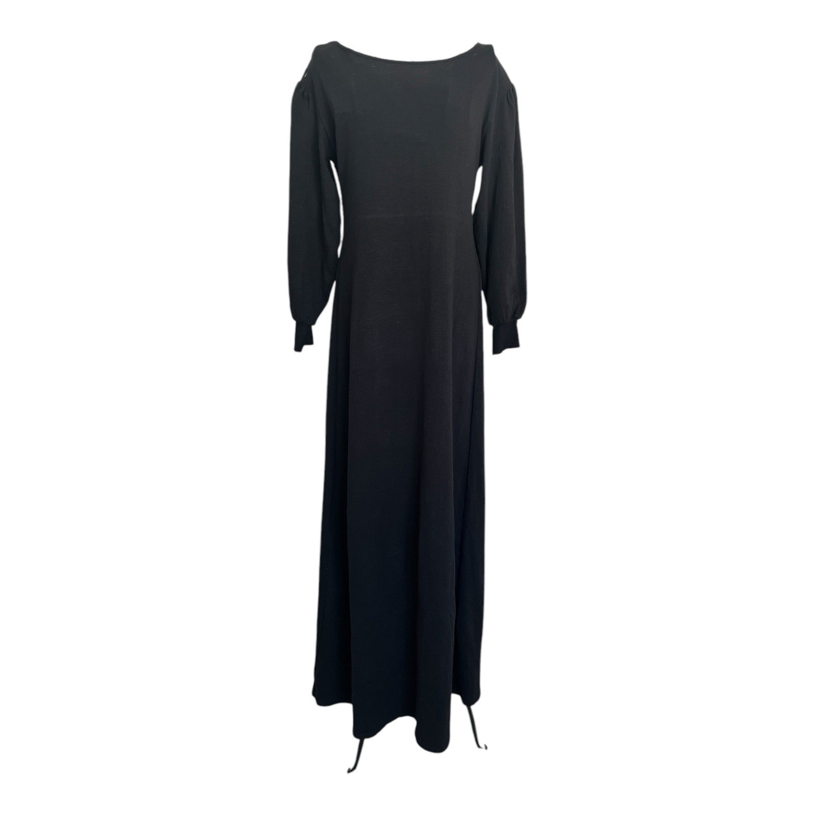 Richer Poorer Women’s Cloud Weave Maxi Dress – Black Noir – Size M