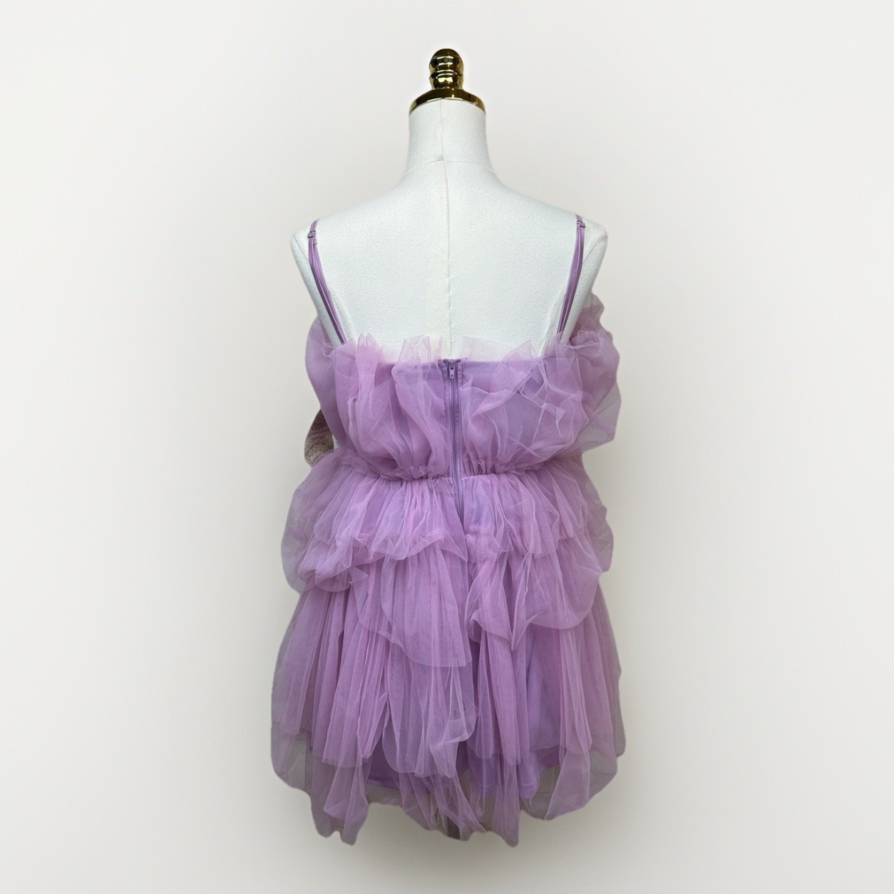 ✨💜 NWT Altar’d State Daria Tulle Mini Dress Lavender Lilac Small Fairycore ✨
